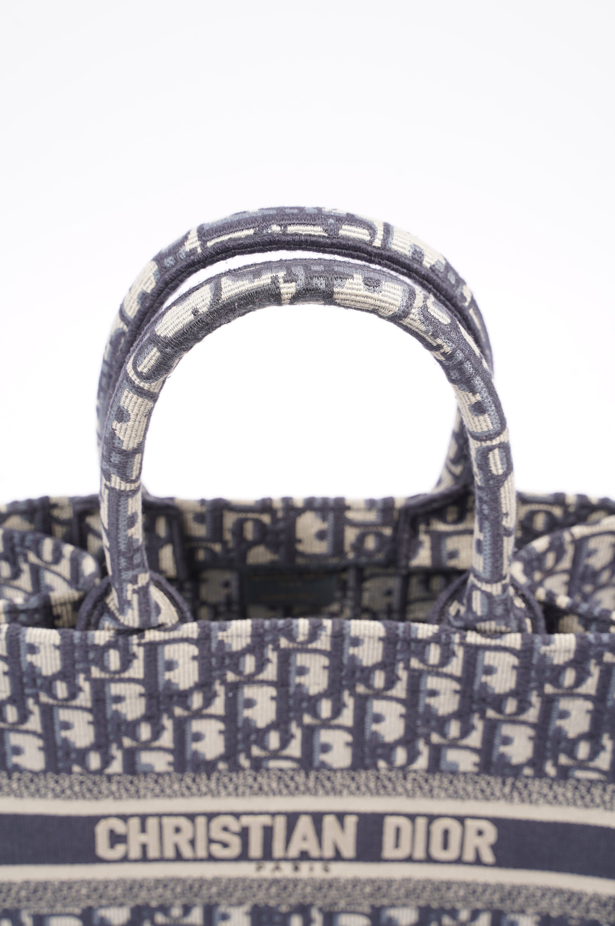 Christian Dior Book Tote Oblique Small