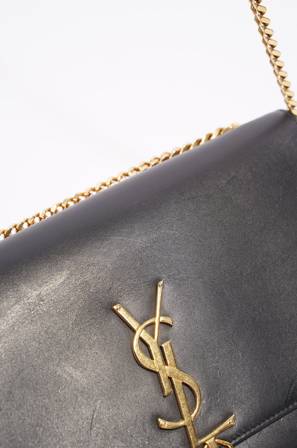 Saint Laurent Womens Kate Tassel Bag Black Medium