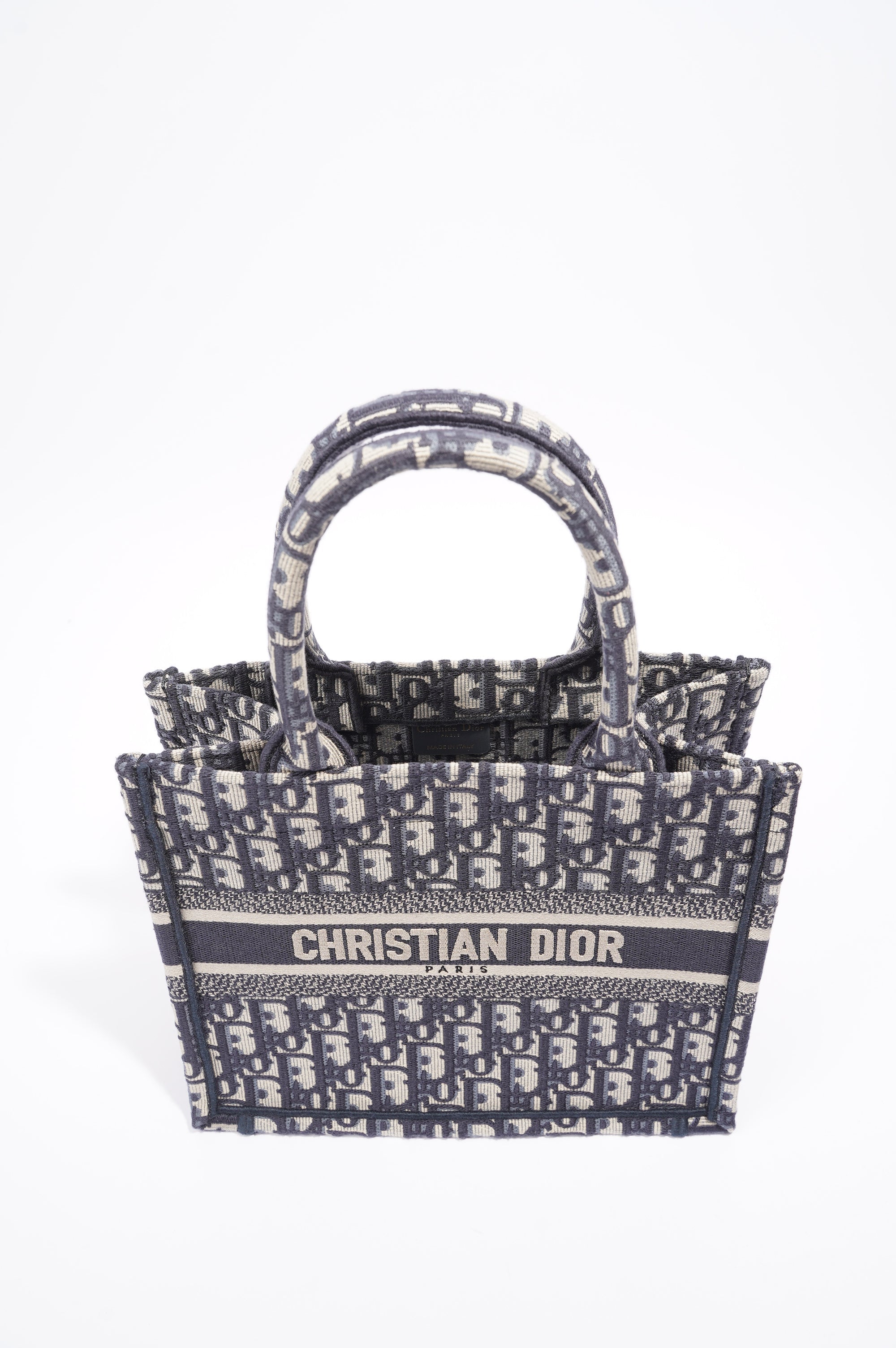 Christian Dior Book Tote Oblique Small