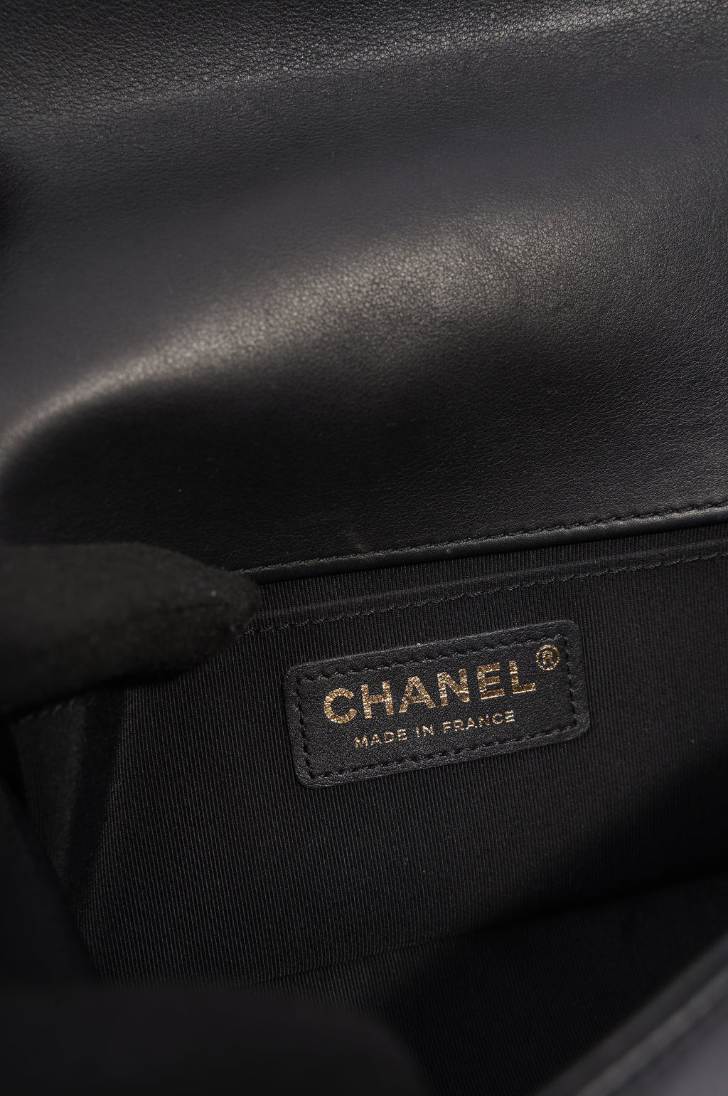 Chanel Boy Bag Black Lambskin Small