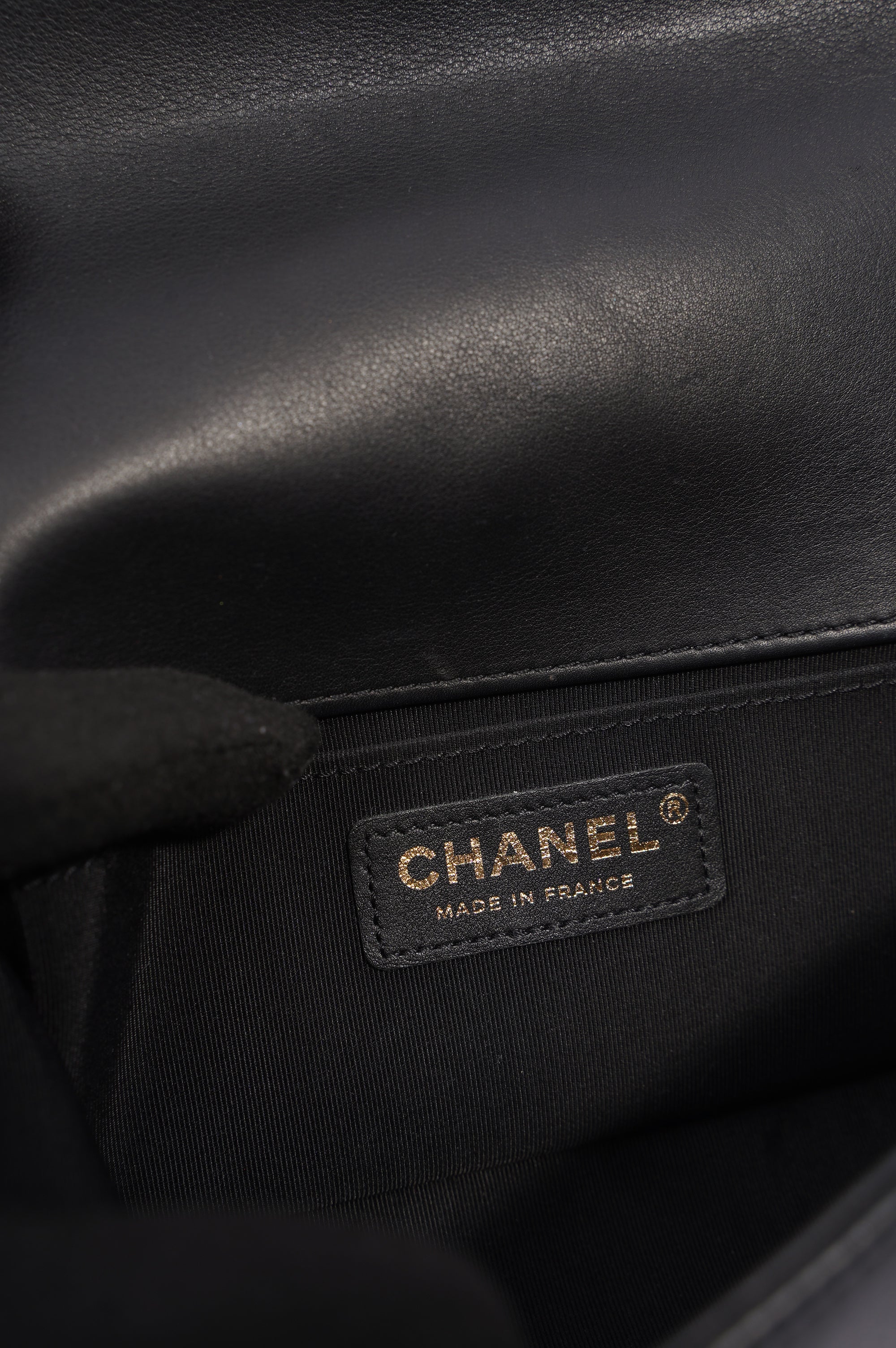 Chanel Boy Bag Black Lambskin Small