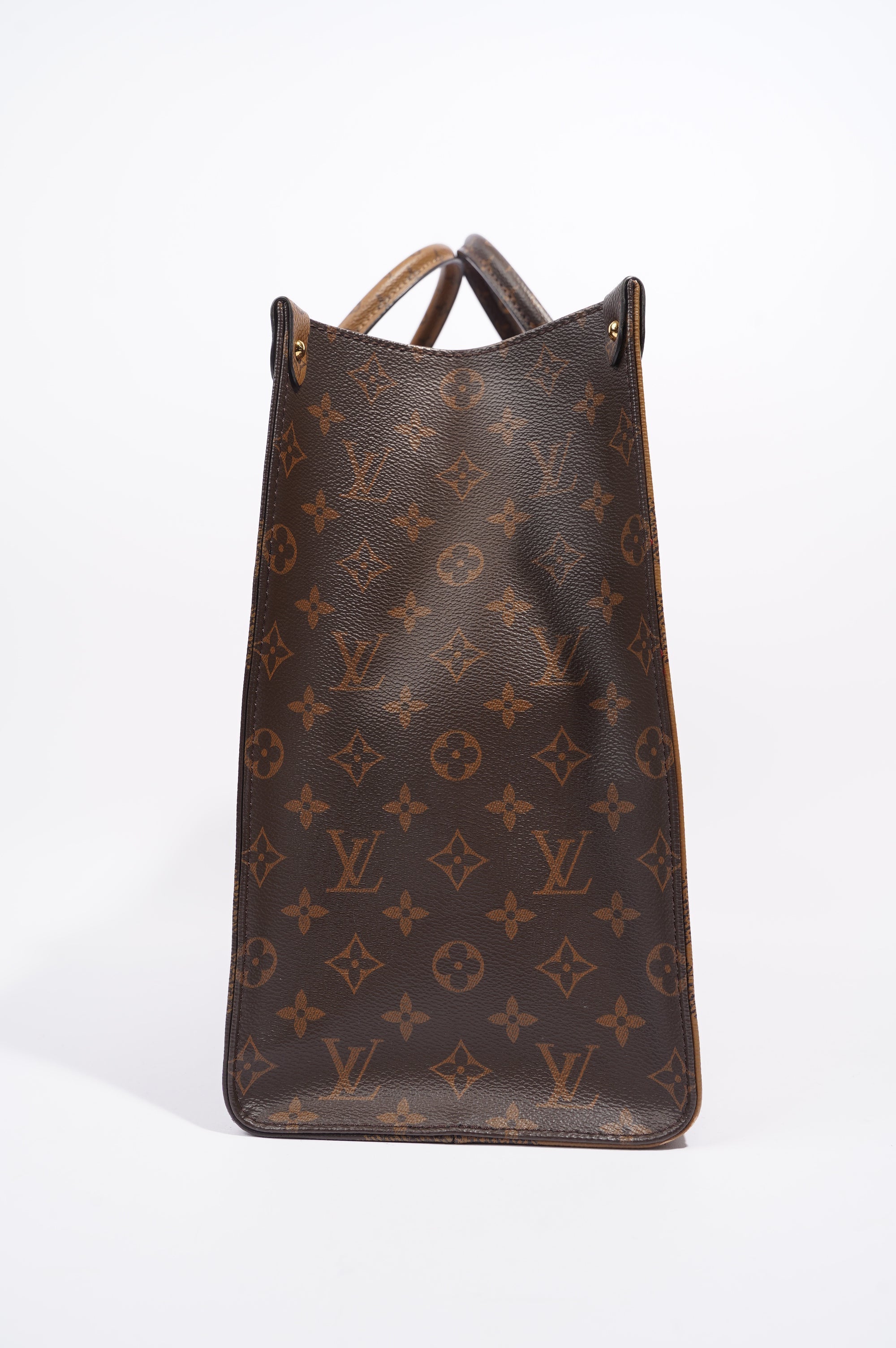 Louis Vuitton Womens On The Go Reverse Monogram GM