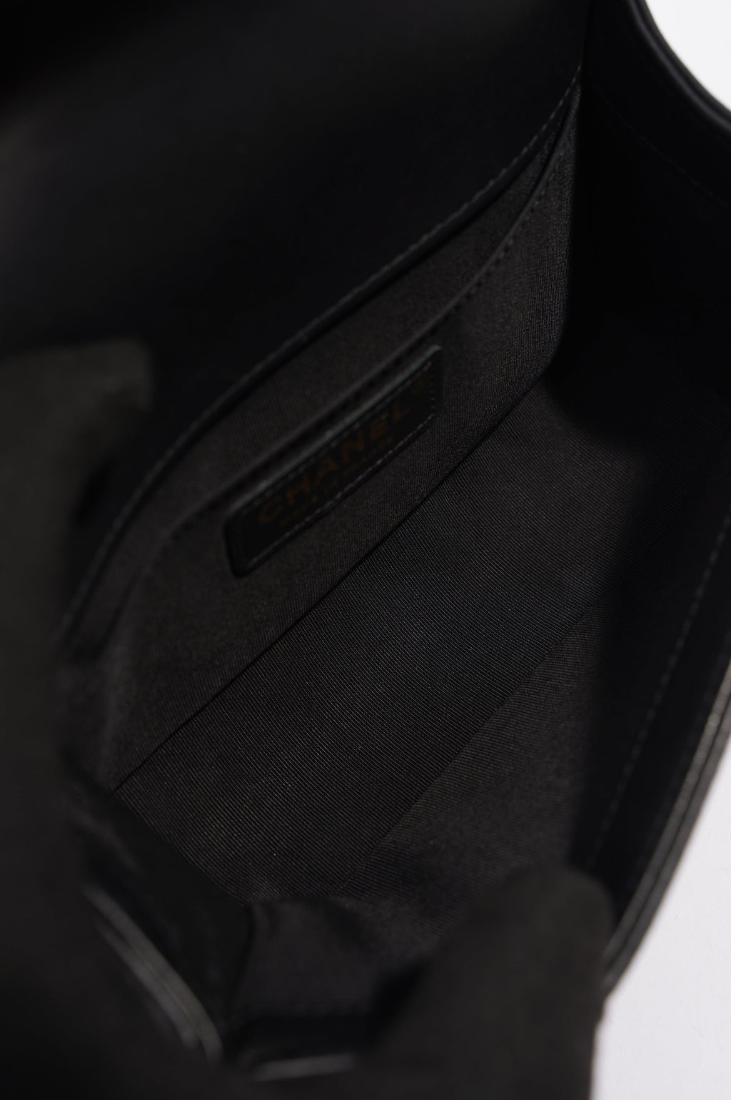 Chanel Boy Bag Black Lambskin Small