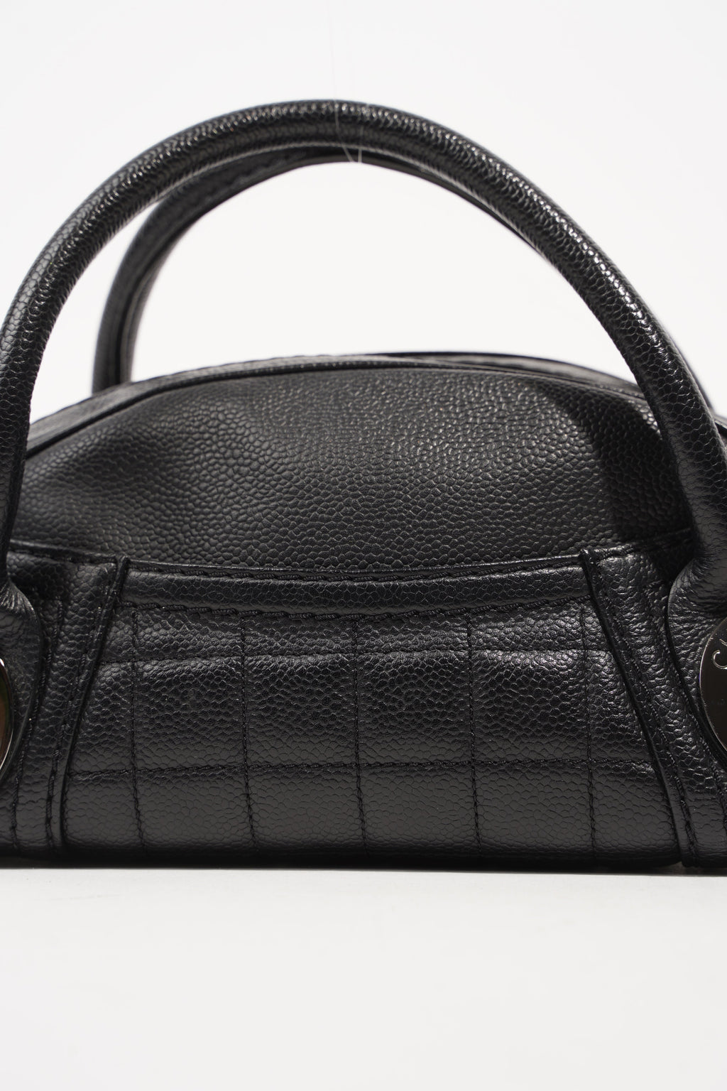 Chanel Womens Vintage Bowling Bag Mini