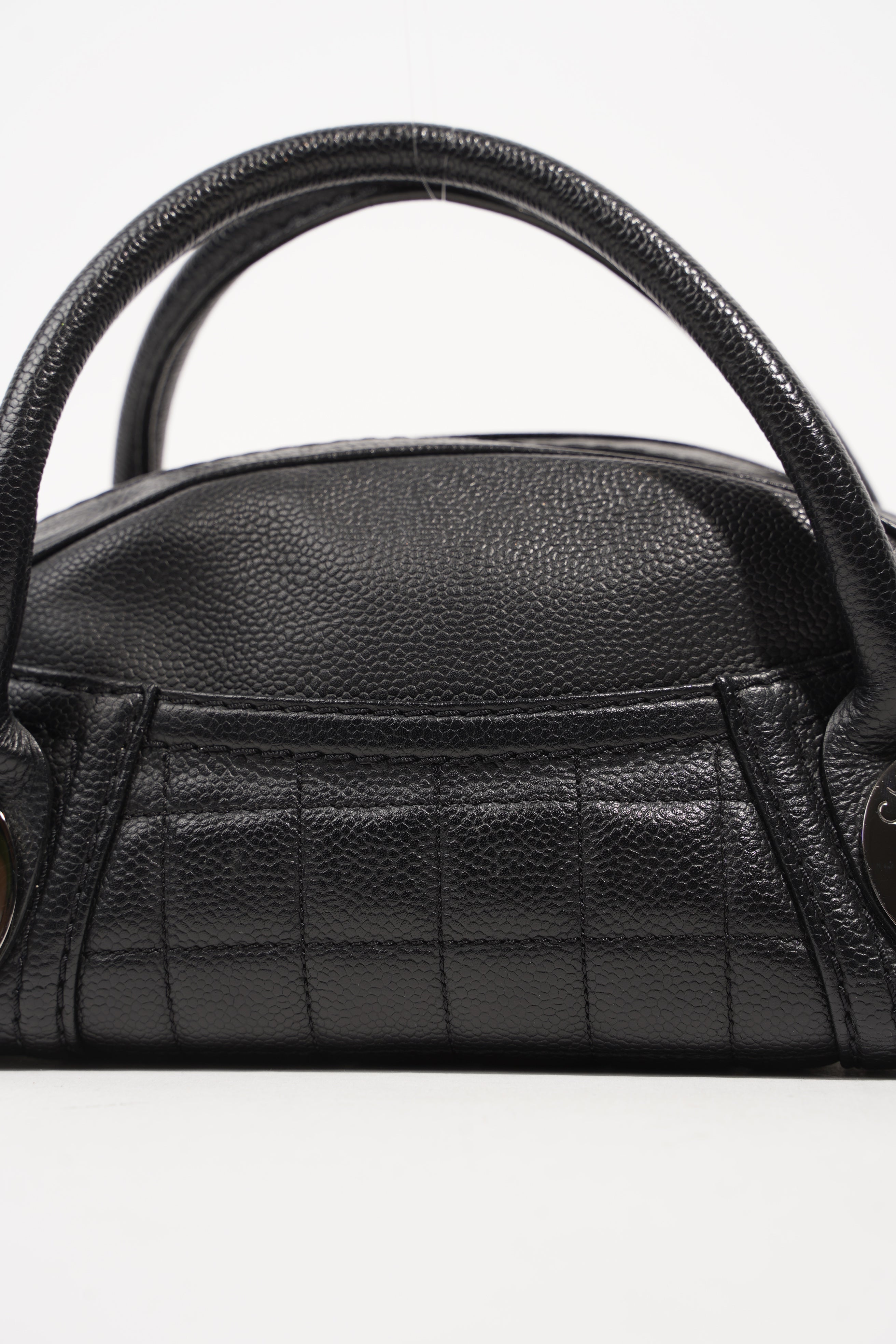 Chanel Womens Vintage Bowling Bag Mini