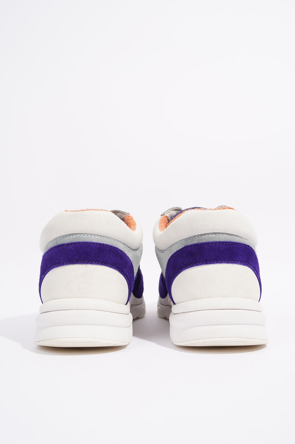 Chanel Womens CC Logo Blue / White EU 38 / UK 5