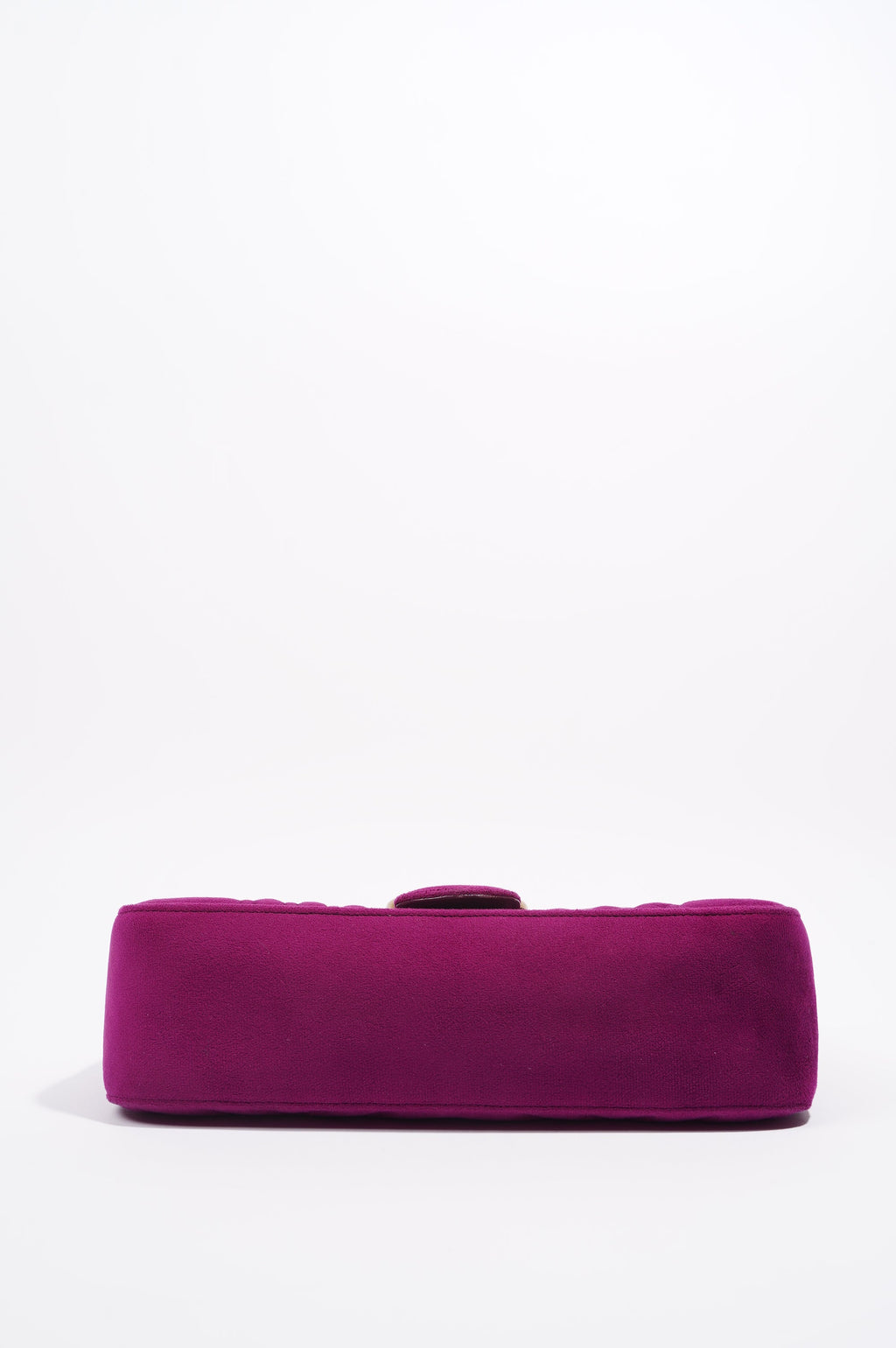 Gucci GG Marmont Flap Bag Purple Velvet Small