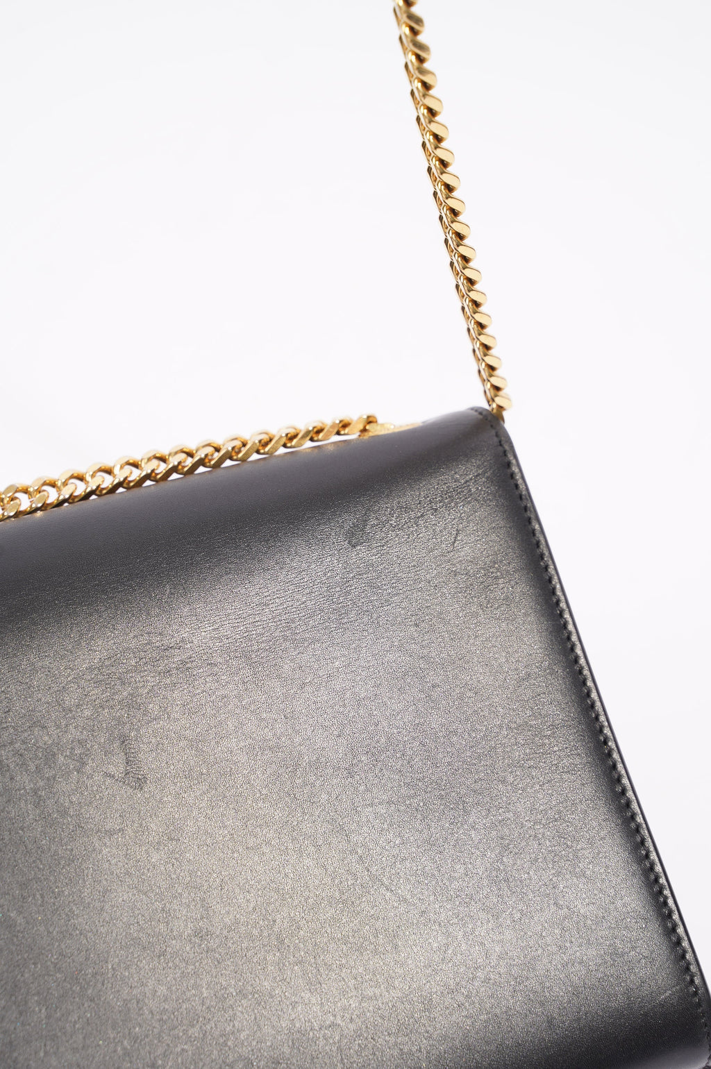 Saint Laurent Womens Kate Tassel Bag Black Medium