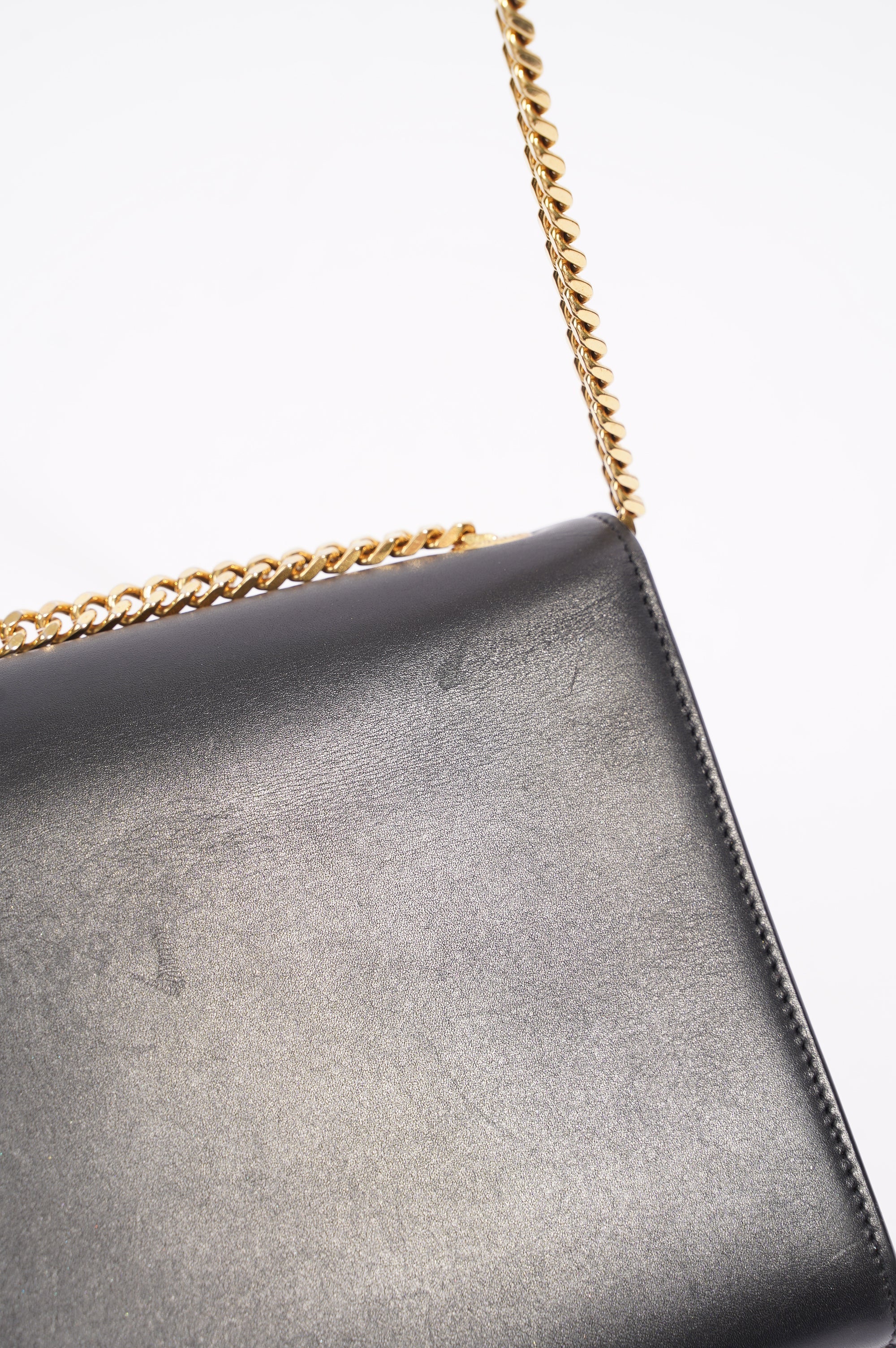 Saint Laurent Womens Kate Tassel Bag Black Medium