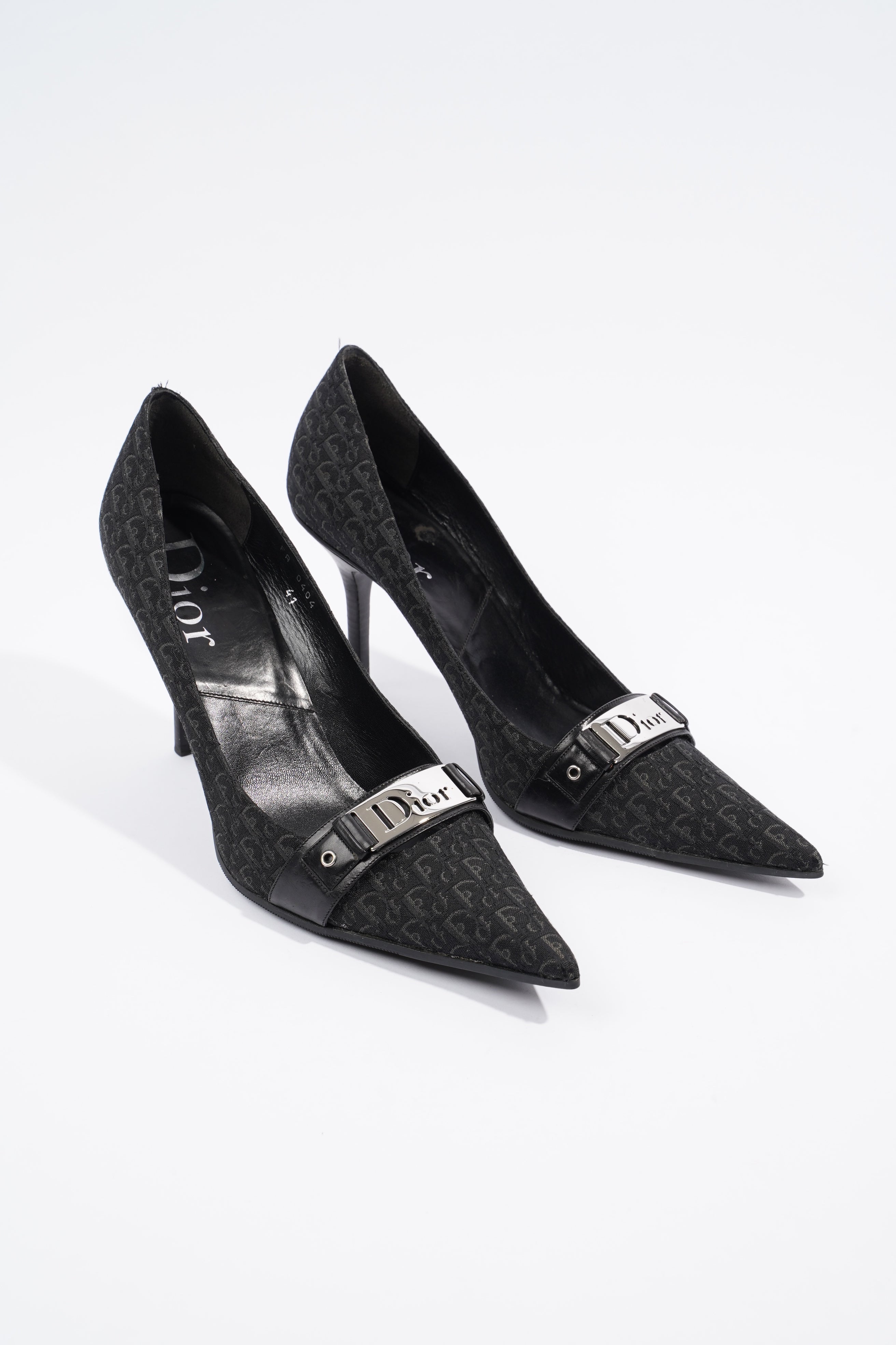 Christian Dior Oblique Heels Black EU 41 / UK 8