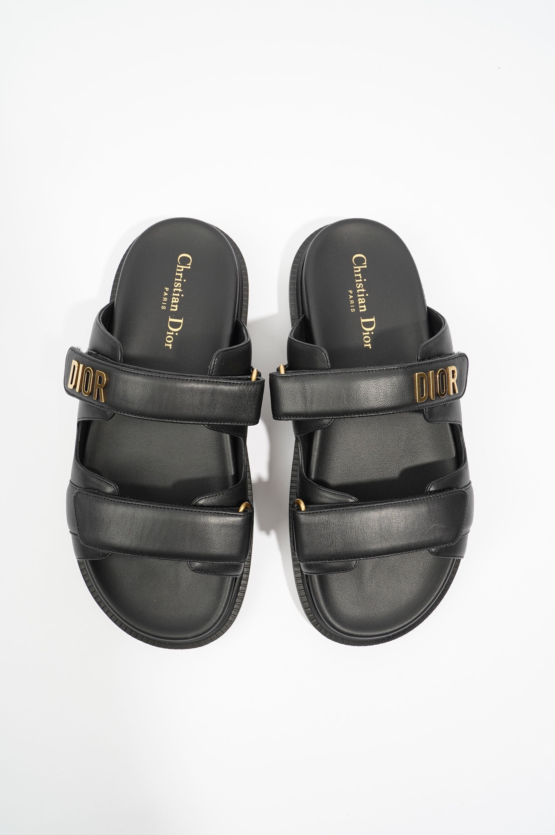 Christian Dior Womens Dioract Slide Black EU 39 / UK 6