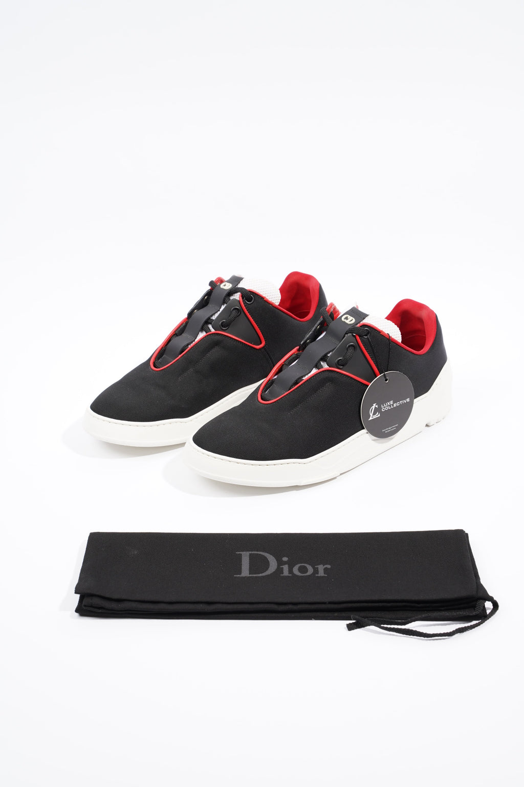 Christian Dior Mens B17 Black / Red EU 40 / UK 6