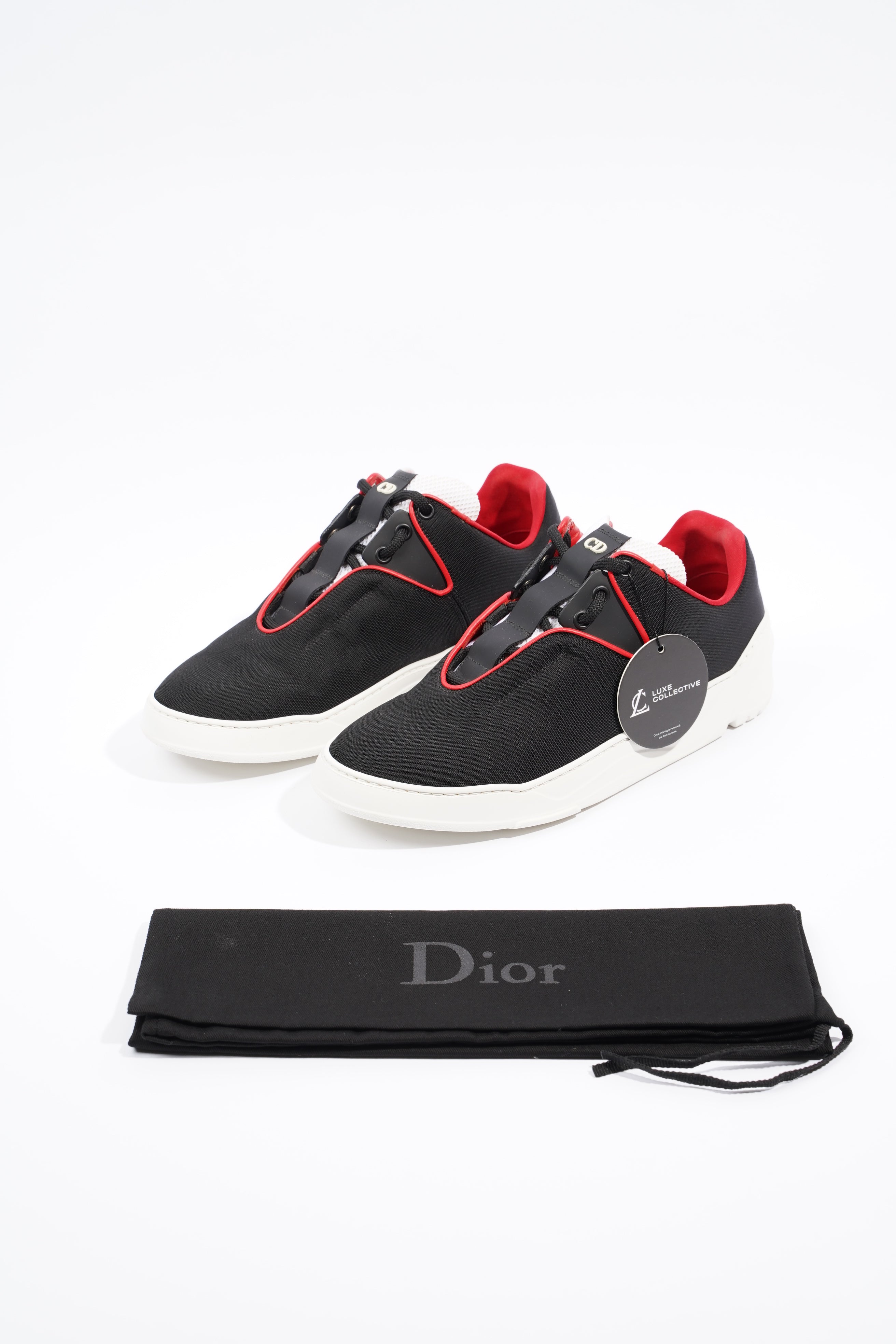 Christian Dior Mens B17 Black / Red EU 40 / UK 6