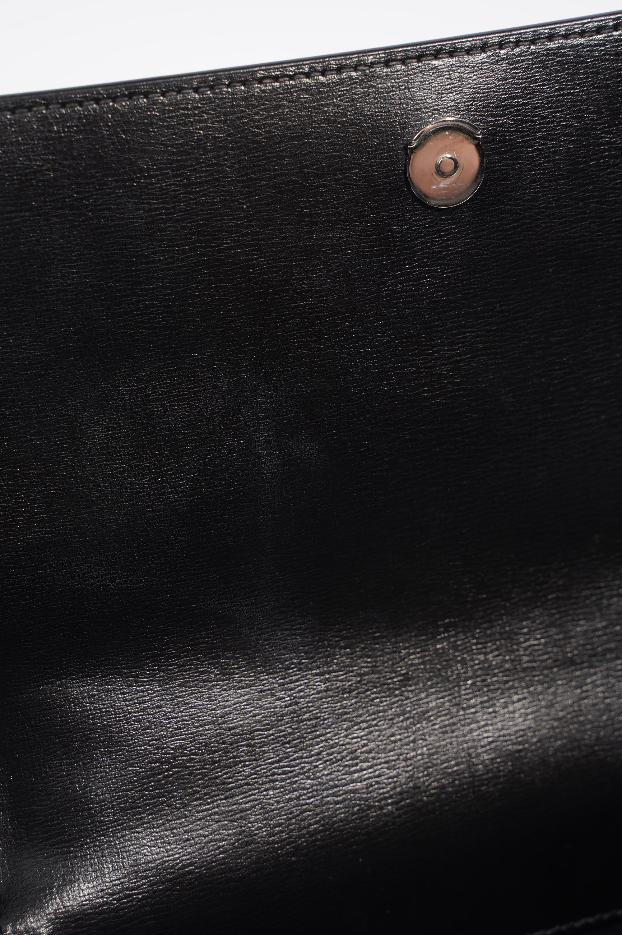 Saint Laurent Womens Sunset Chain Bag Black / Silver Medium
