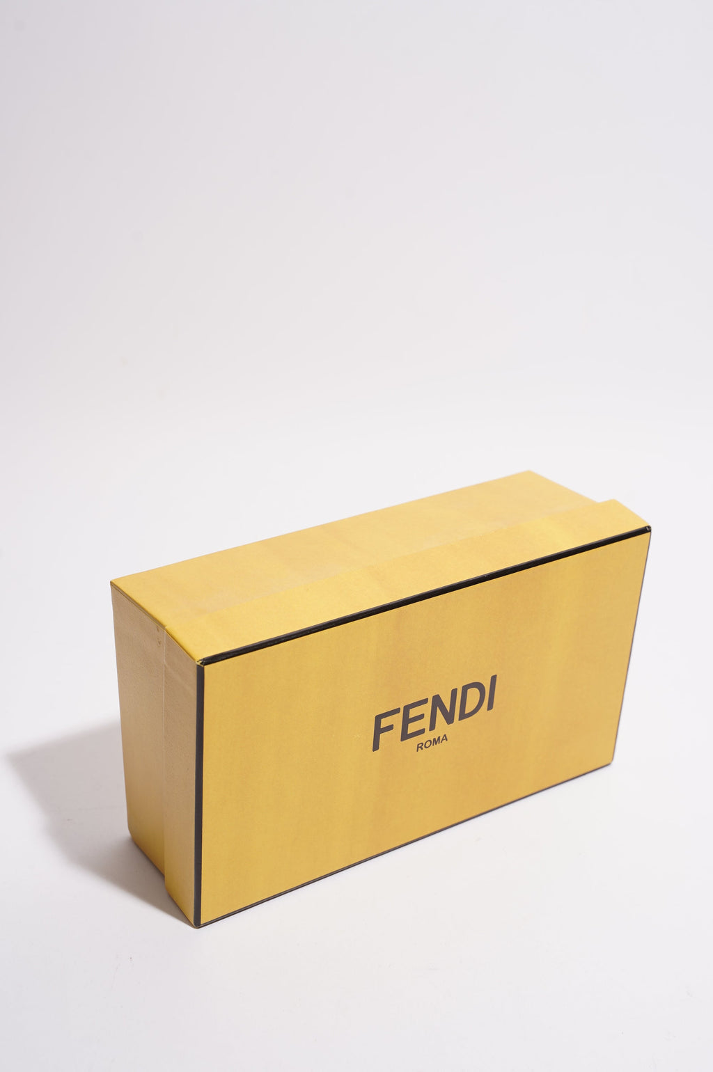 Fendi Womens Continental With Chain Monogram Canvas