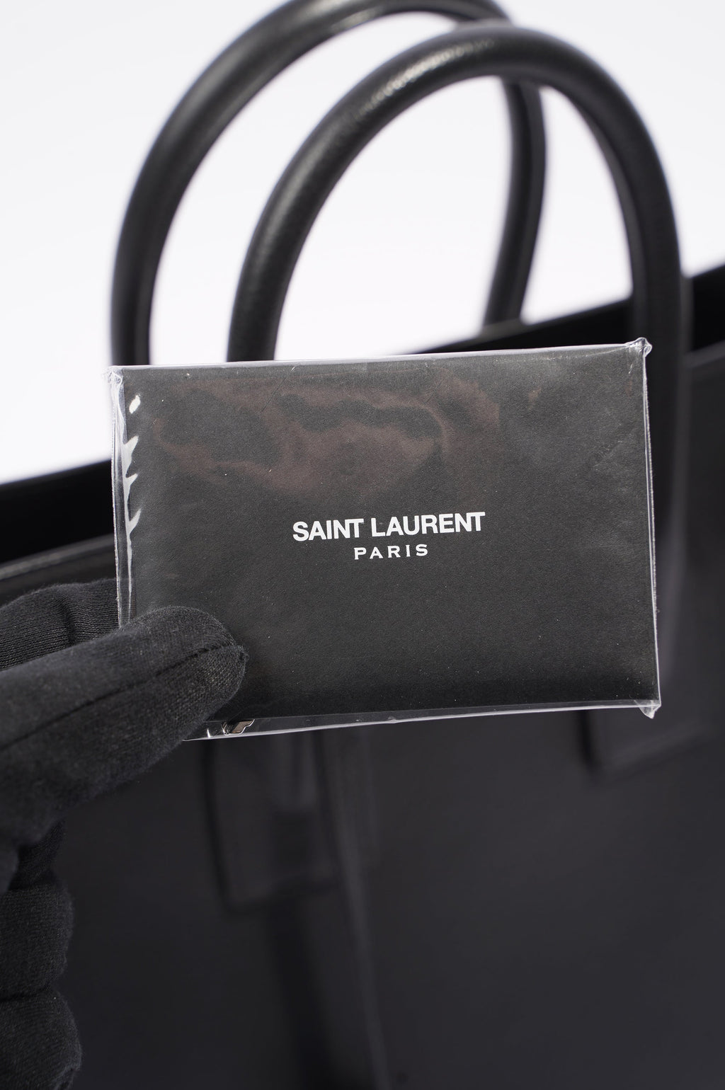 Saint Laurent Womens Sac De Jour Black Small