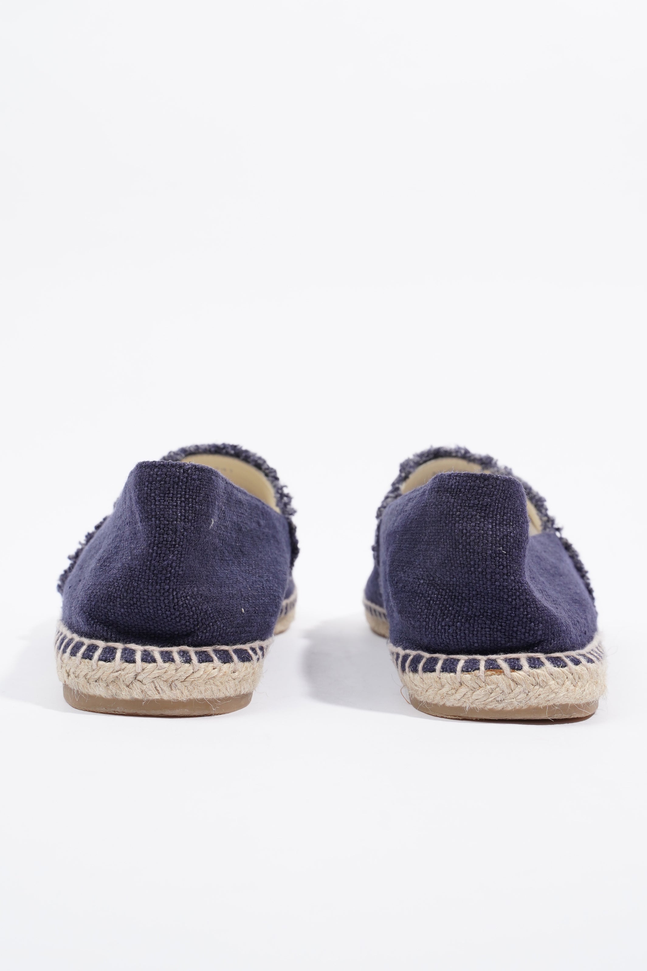 Chanel CC Logo Espadrilles Navy / Black EU 46 / UK 12