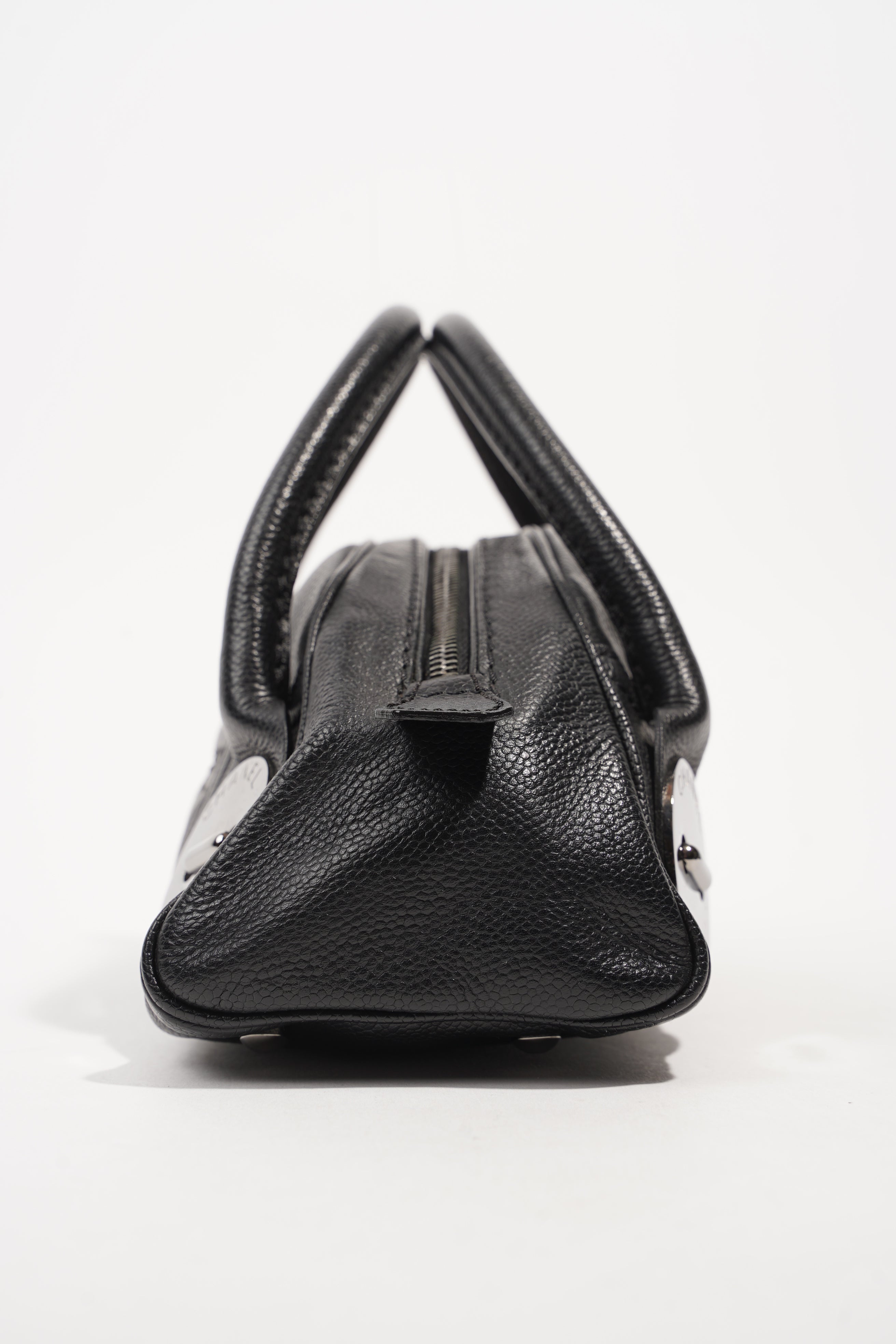 Chanel Womens Vintage Bowling Bag Mini