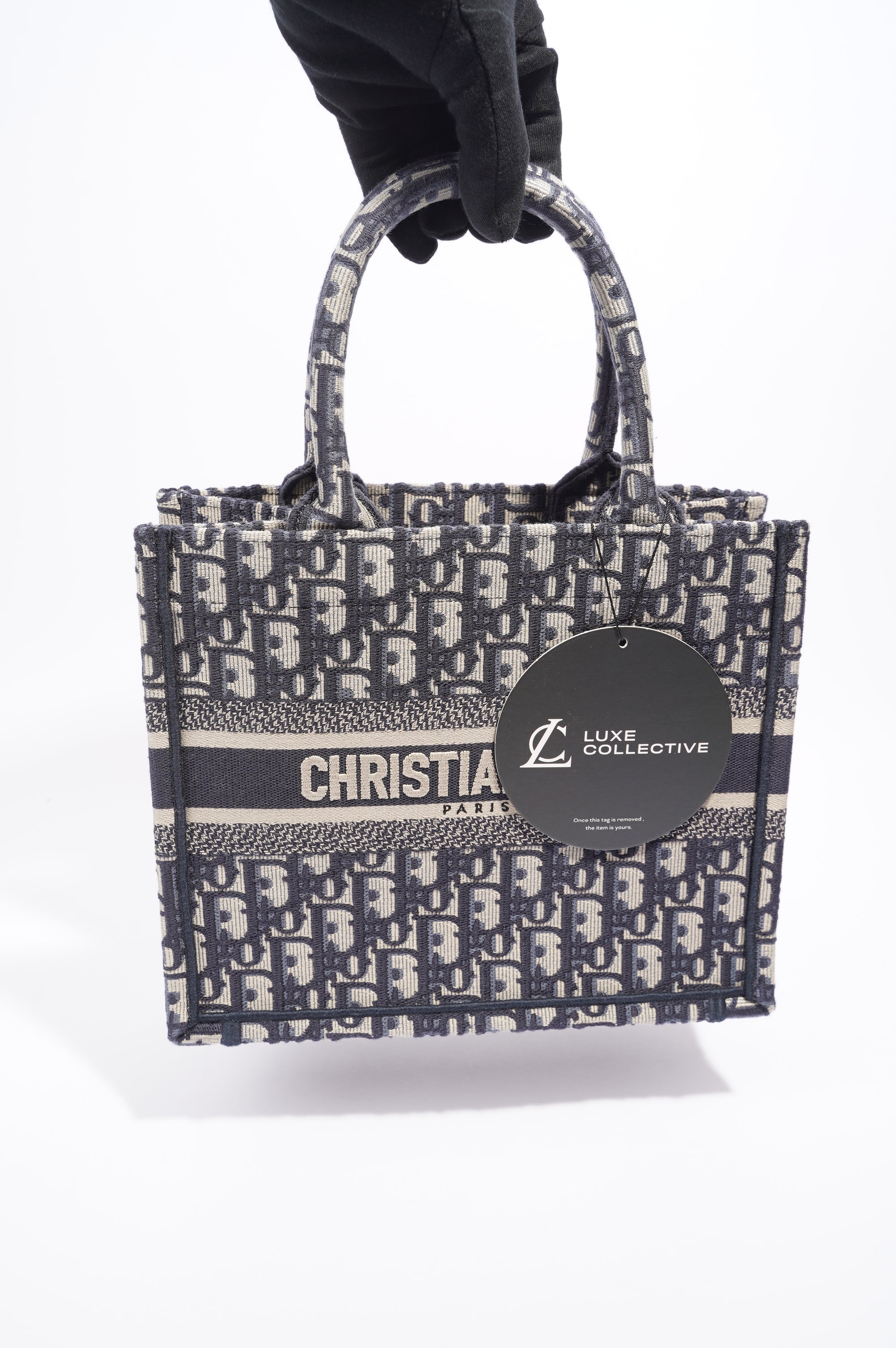Christian Dior Book Tote Oblique Small