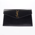 Saint Laurent Uptown Pouch Black Leather