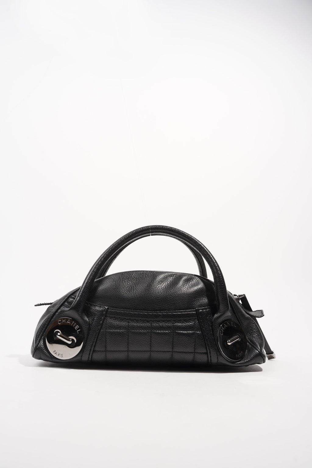 Chanel Womens Vintage Bowling Bag Mini