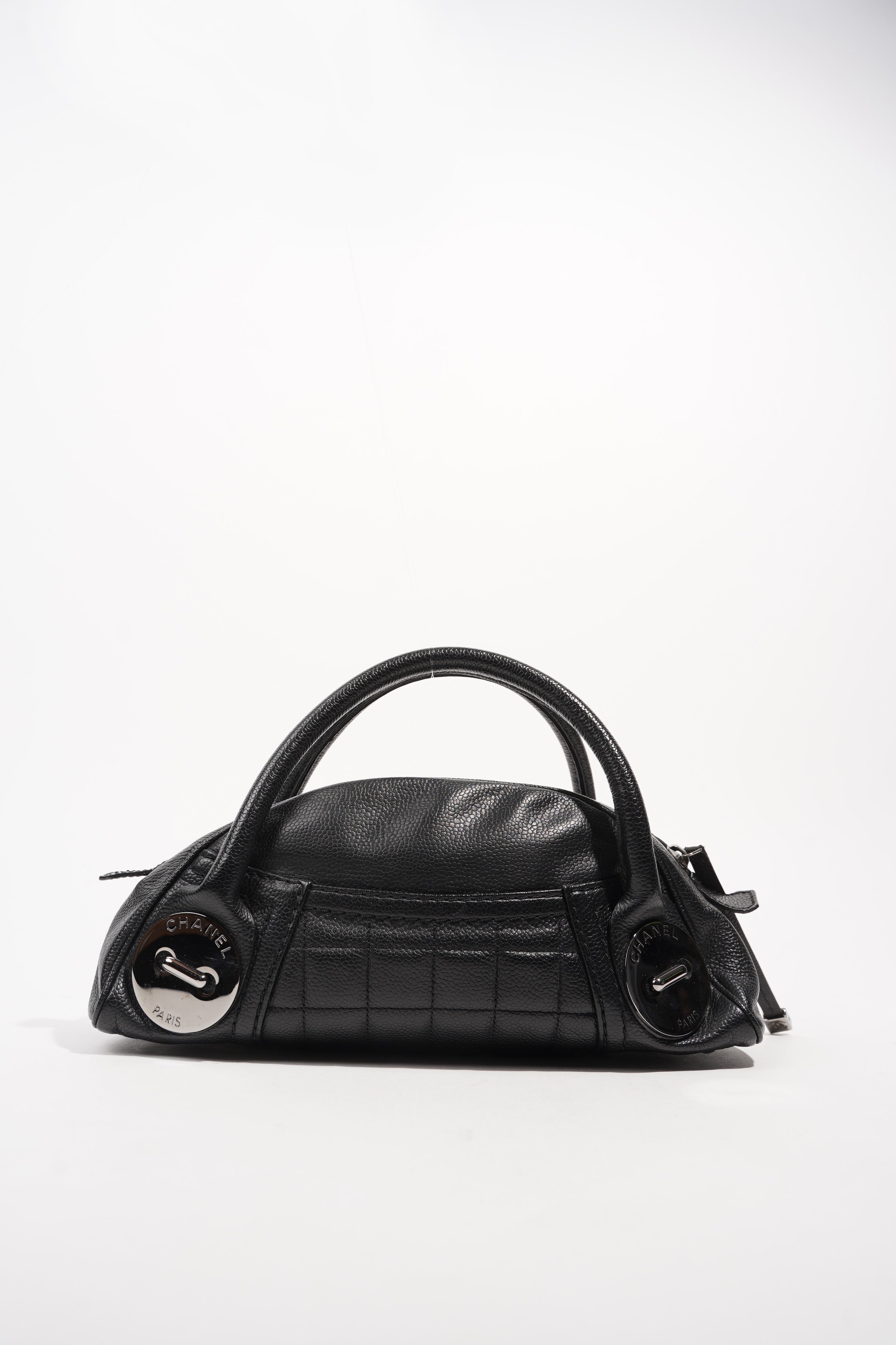 Chanel Womens Vintage Bowling Bag Mini