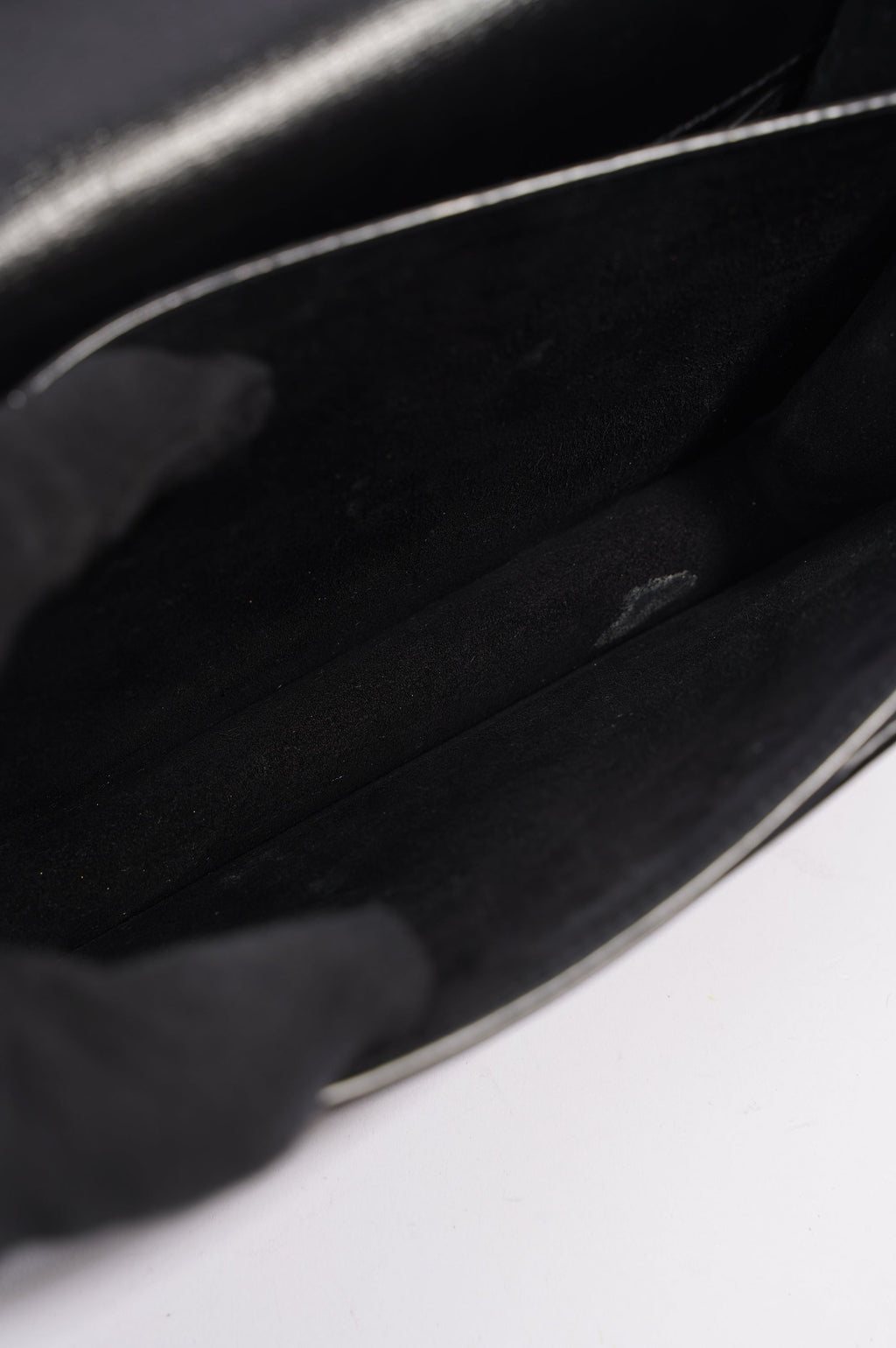 Saint Laurent Womens Sunset Chain Bag Black / Silver Medium
