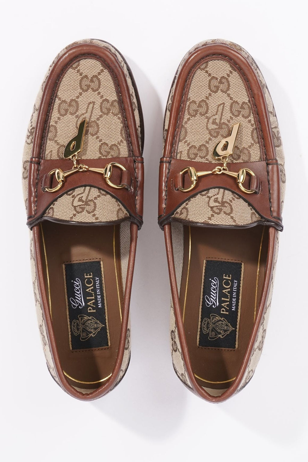 Gucci x Palace Womens Horsebit Loafer Beige / Brown EU 37.5 / UK 4.5