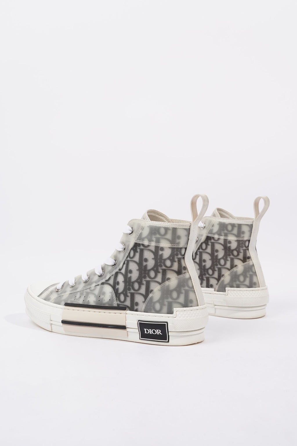 Christian Dior Womens B23 Grey Oblique EU 37.5 / UK 4.5