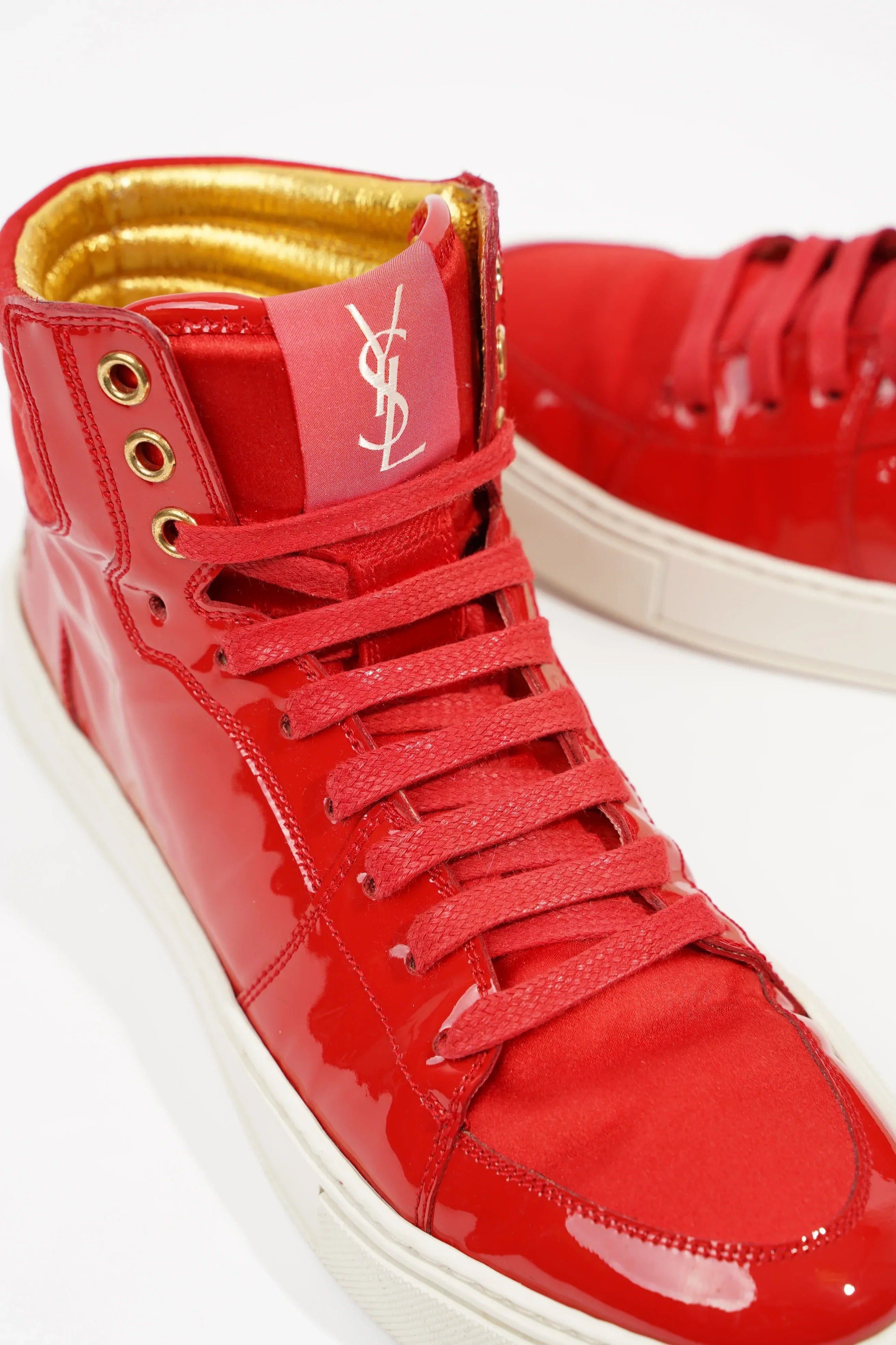 Saint Laurent Womens Malibu High EU 37.5 / UK 4.5