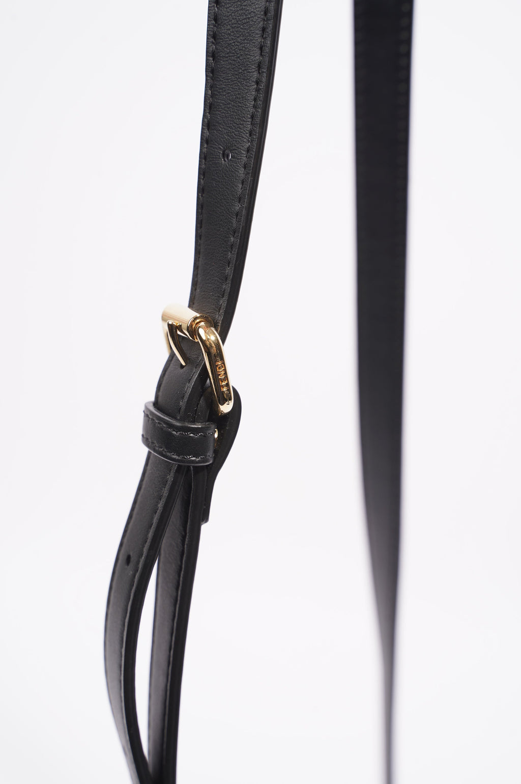 Fendi Womens Camera Bag Monogram / Black Canvas / Leather Mini