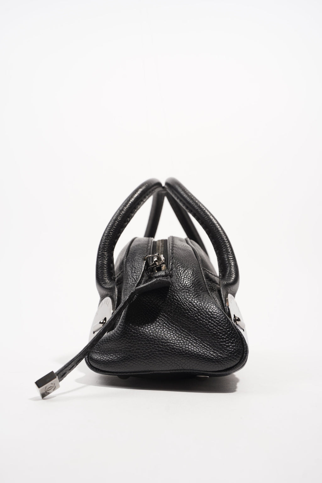 Chanel Womens Vintage Bowling Bag Mini