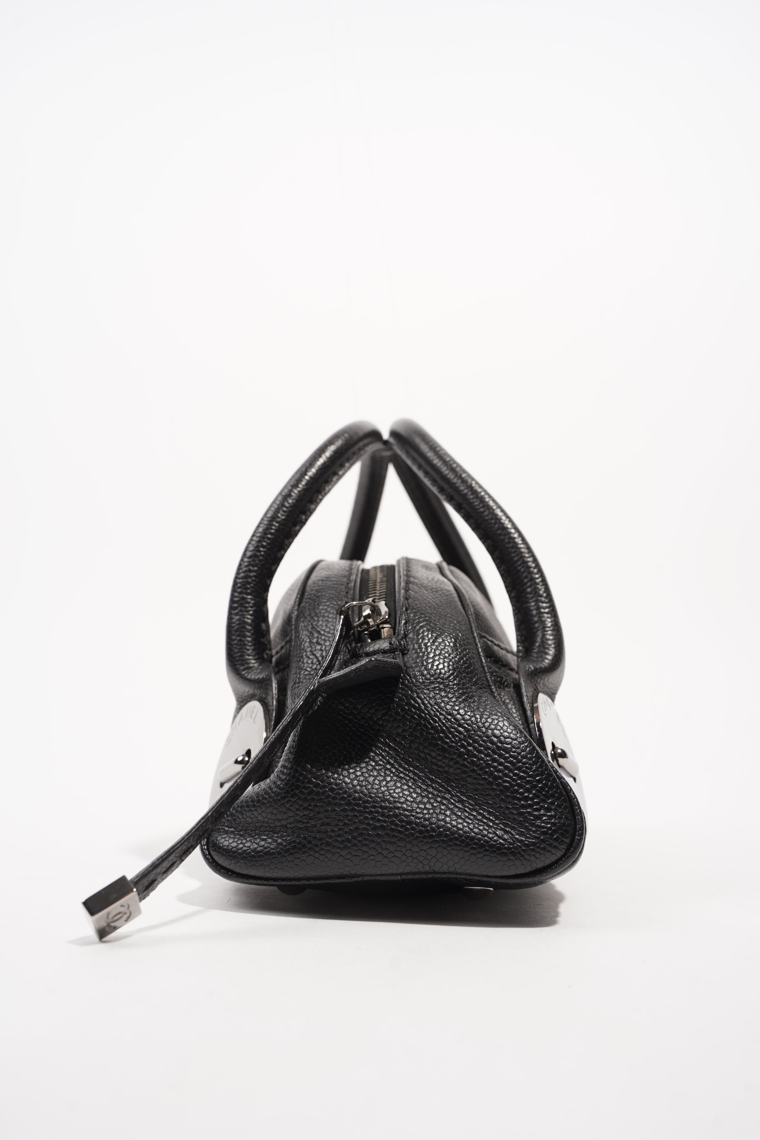 Chanel Womens Vintage Bowling Bag Mini