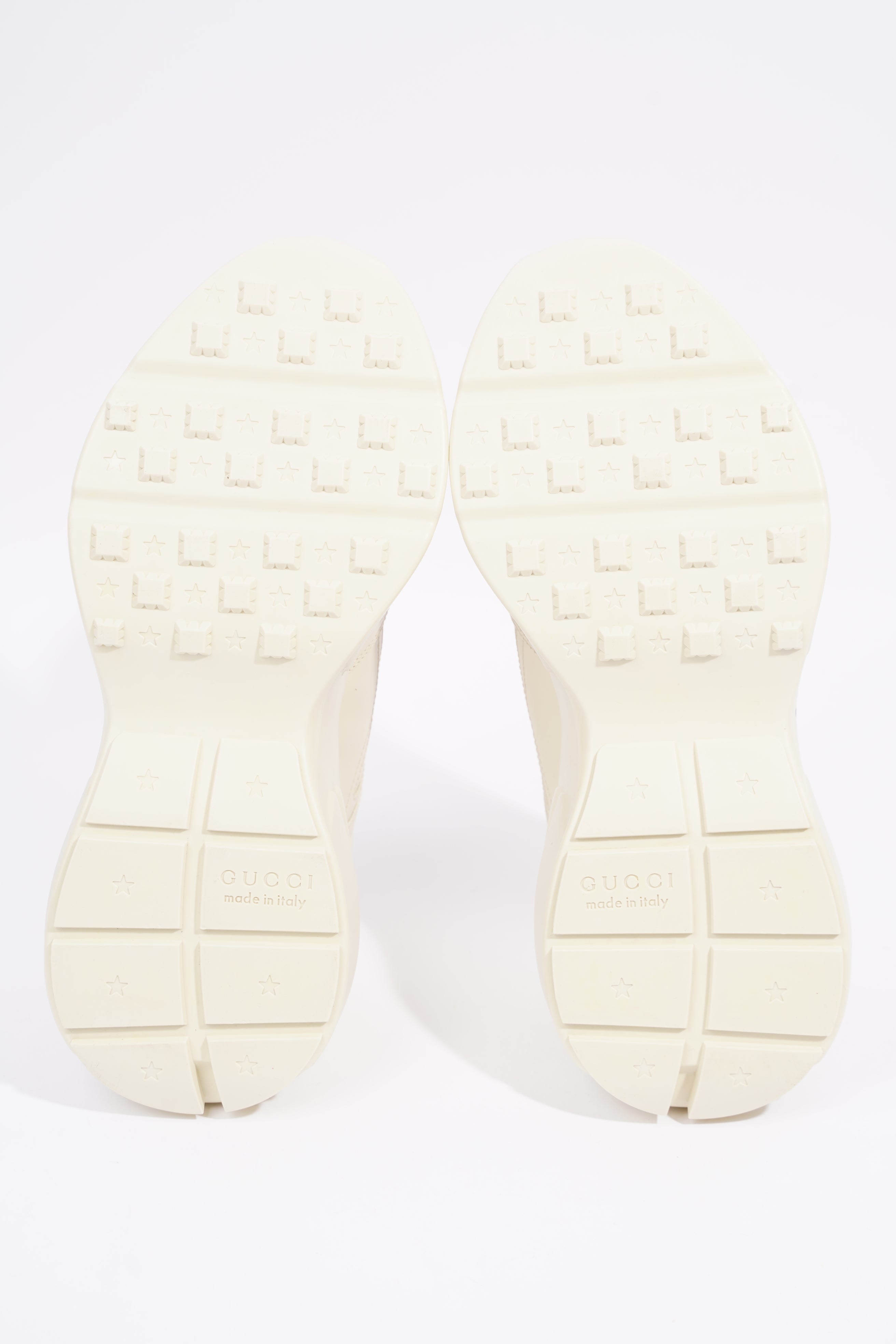Gucci Mens Rhyton Ivory / Hawaii Print EU 42.5 / UK 8.5