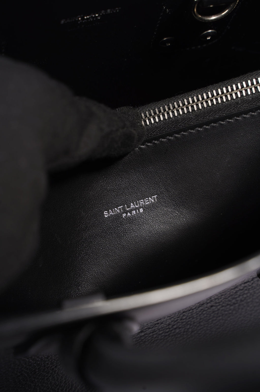 Saint Laurent Womens Sac De Jour Black Small