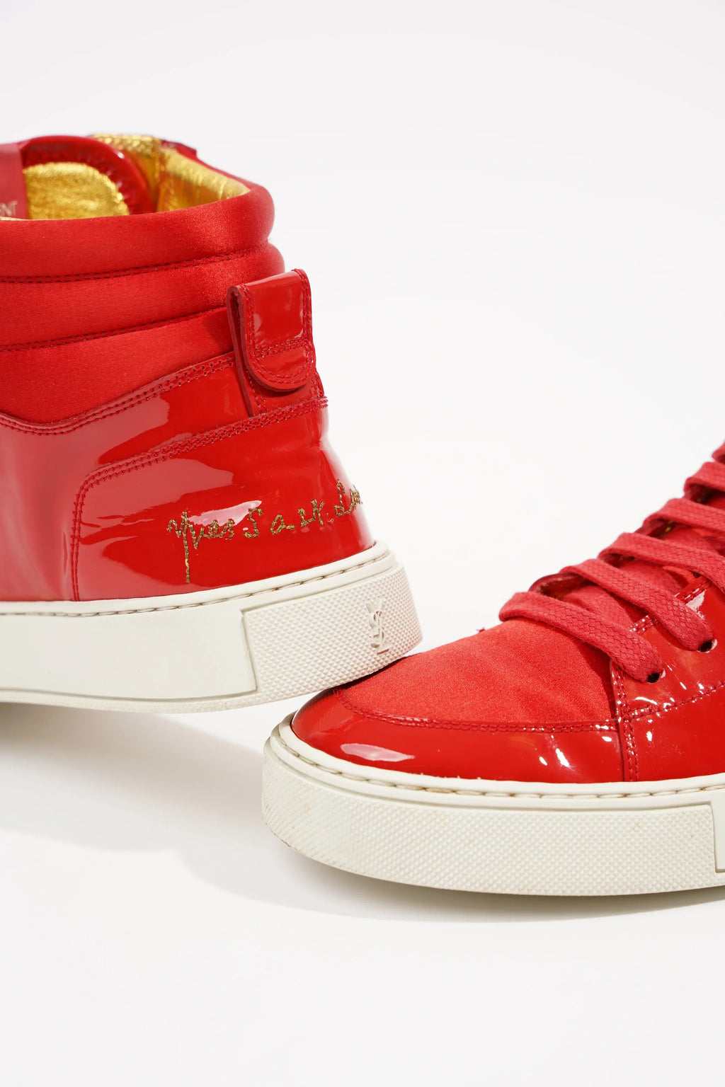 Saint Laurent Womens Malibu High EU 37.5 / UK 4.5
