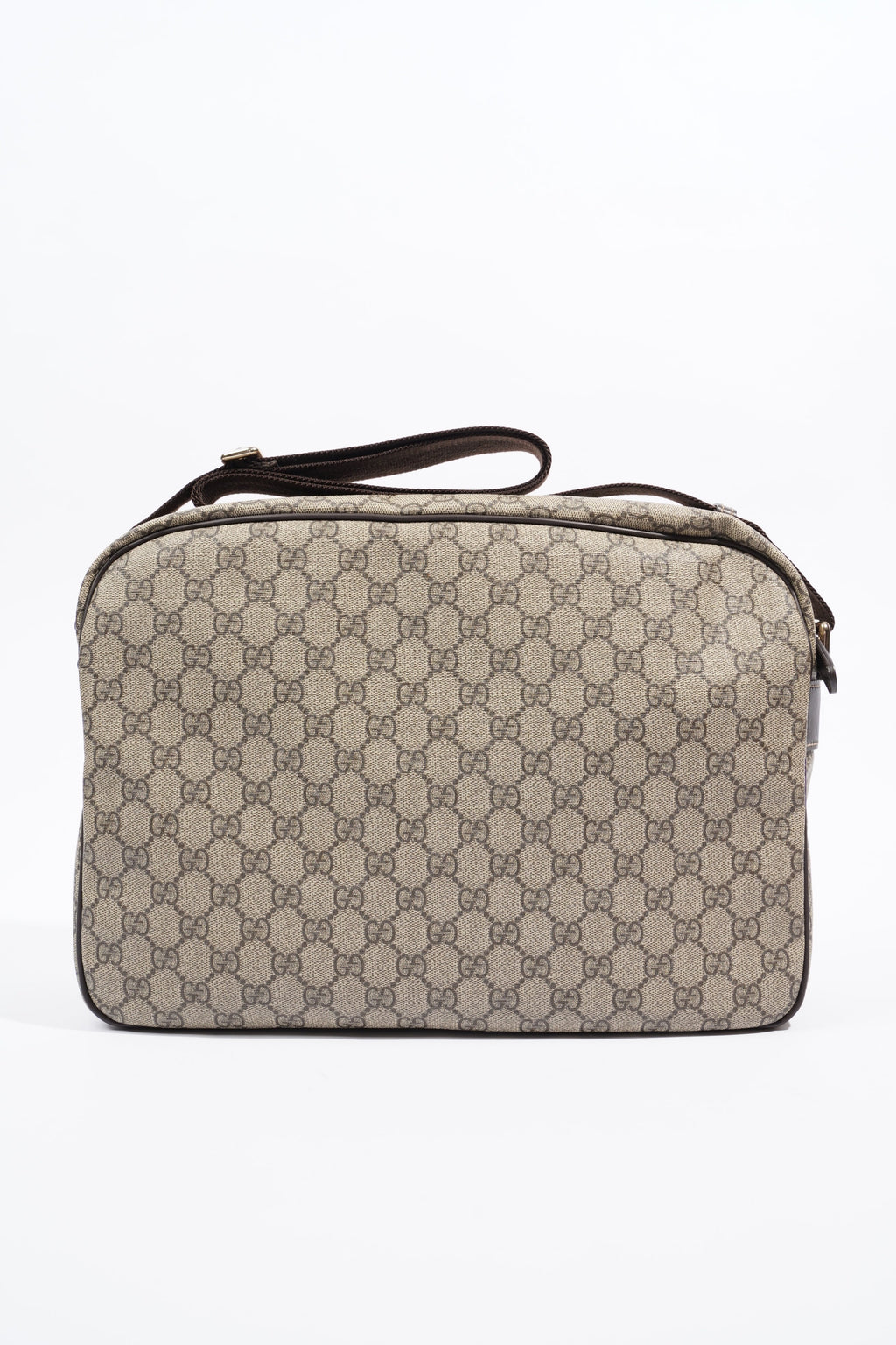 Gucci Womens Camera GG Bag Supreme Canvas Large