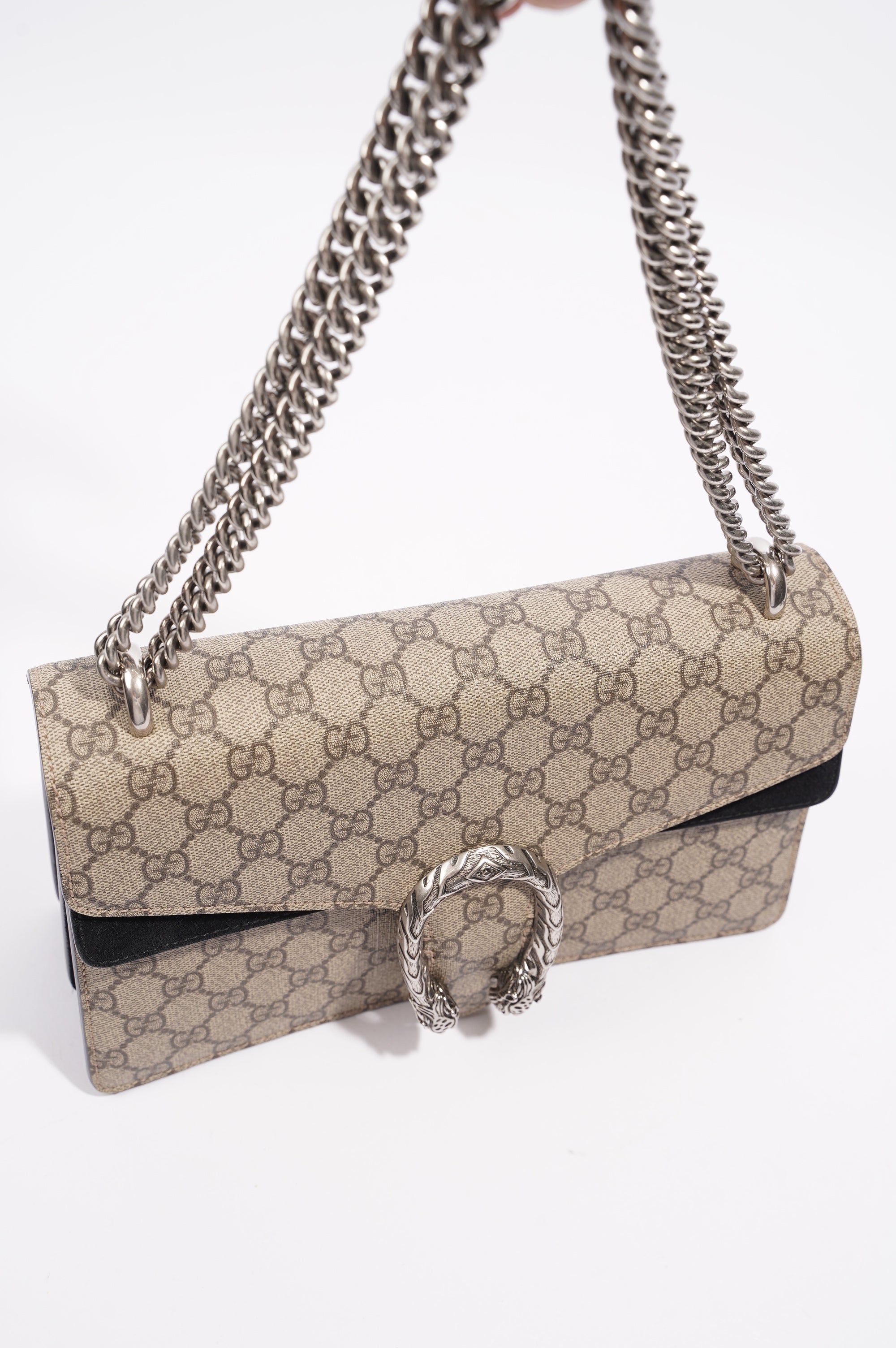 Gucci Womens Dionysus Supreme Canvas Small