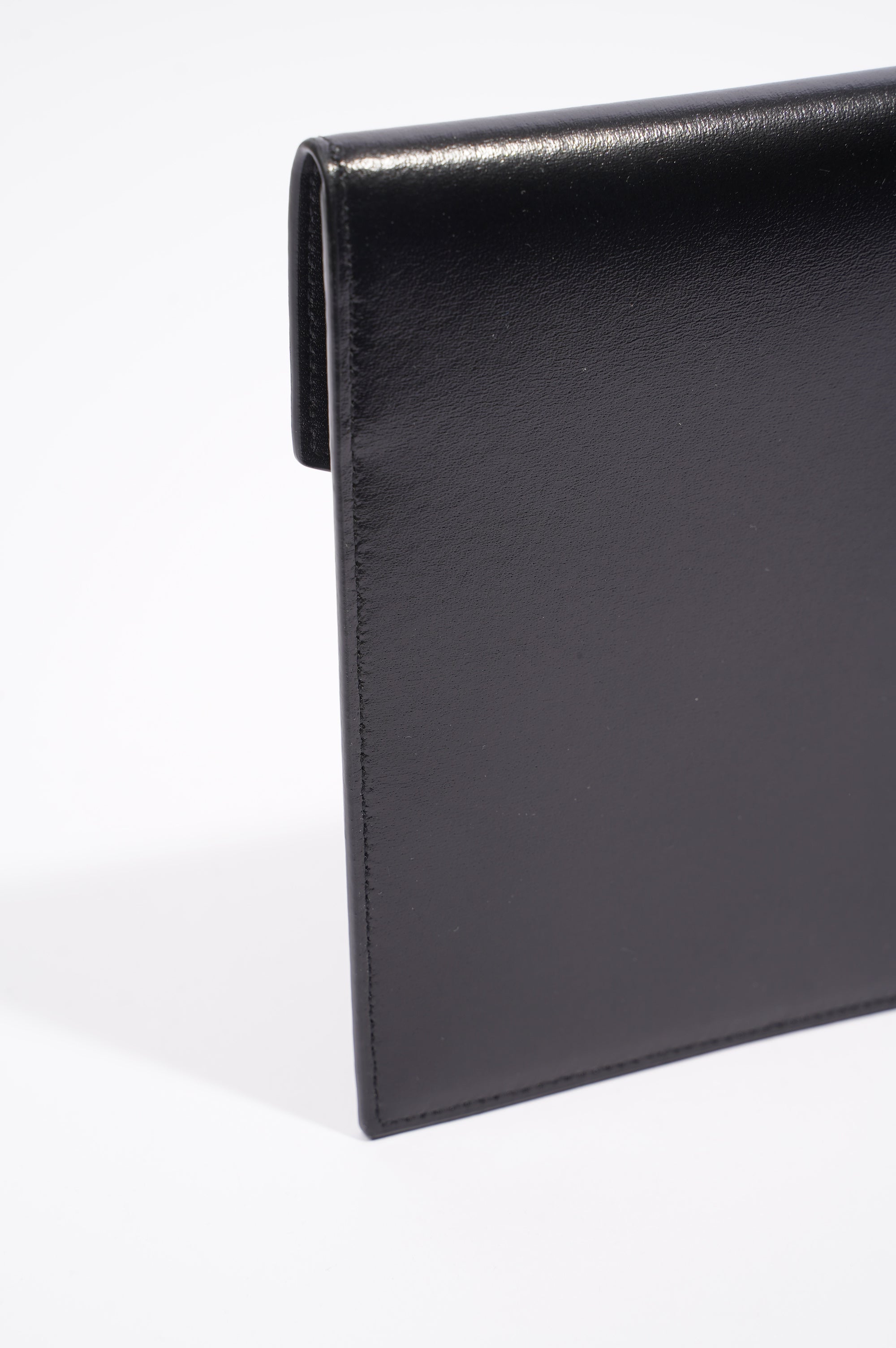 Saint Laurent Uptown Pouch Black Leather