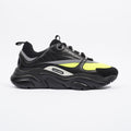 Christian Dior Mens B22 Black / Yellow EU 42 / UK 8