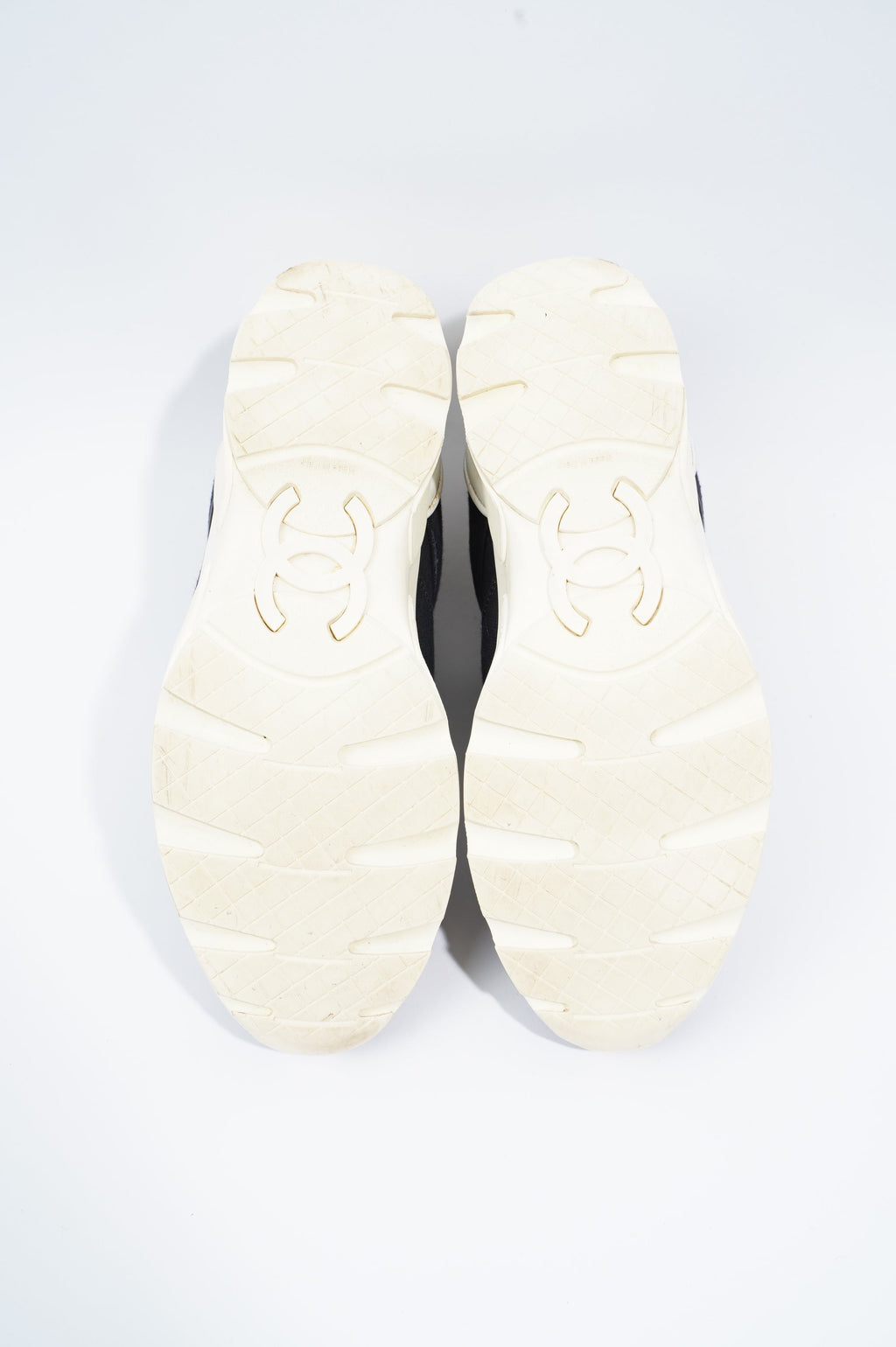 Chanel Womens Tennis Trainer Black / White EU 37 / UK 4