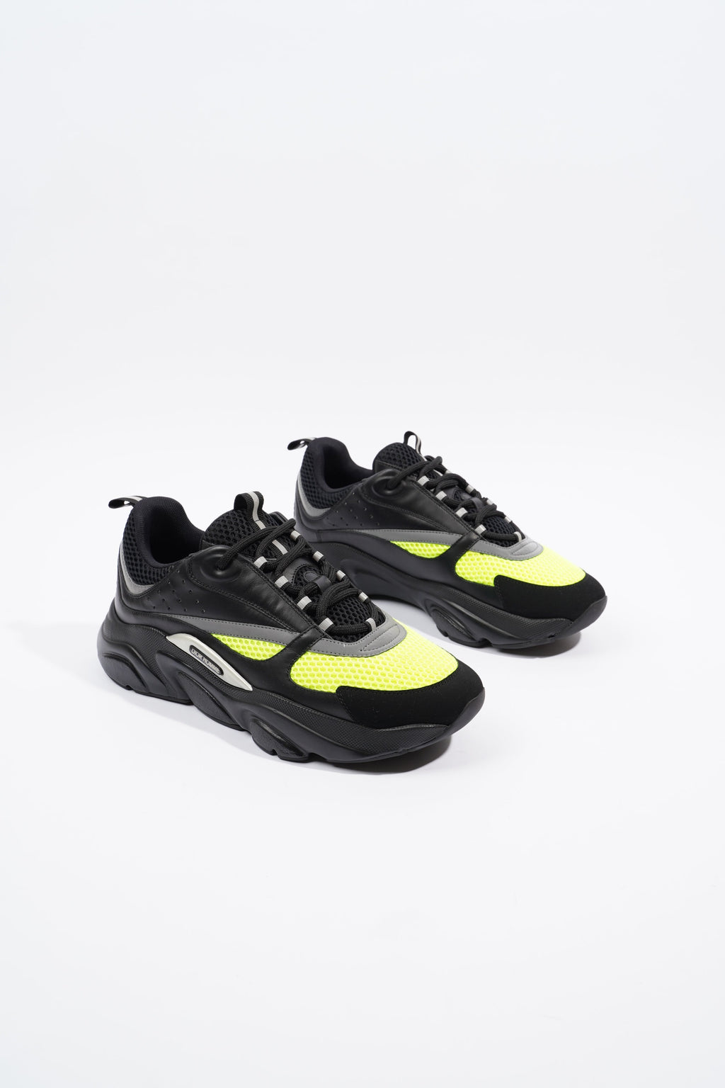 Christian Dior Mens B22 Black / Yellow EU 42 / UK 8