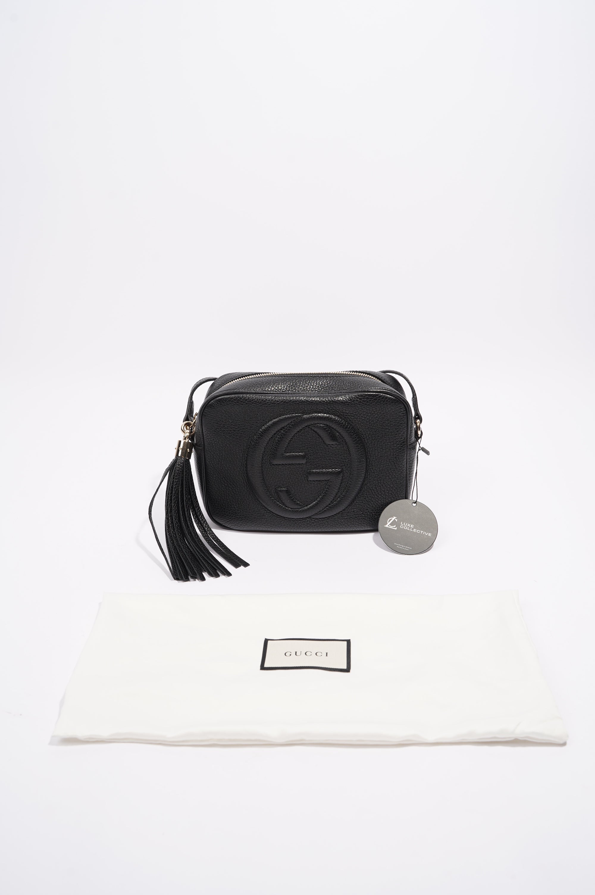 Gucci Soho Disco Black Leather Small
