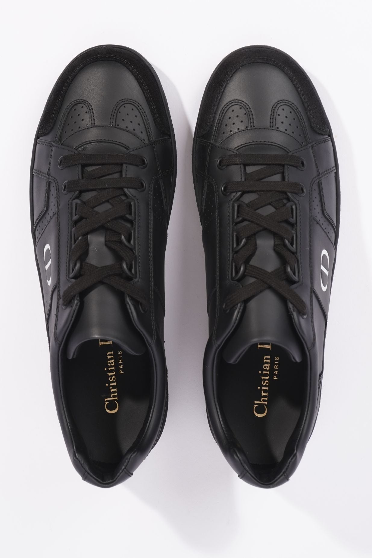 Christian Dior Low Top Sneaker Black / White EU 39 / UK 6