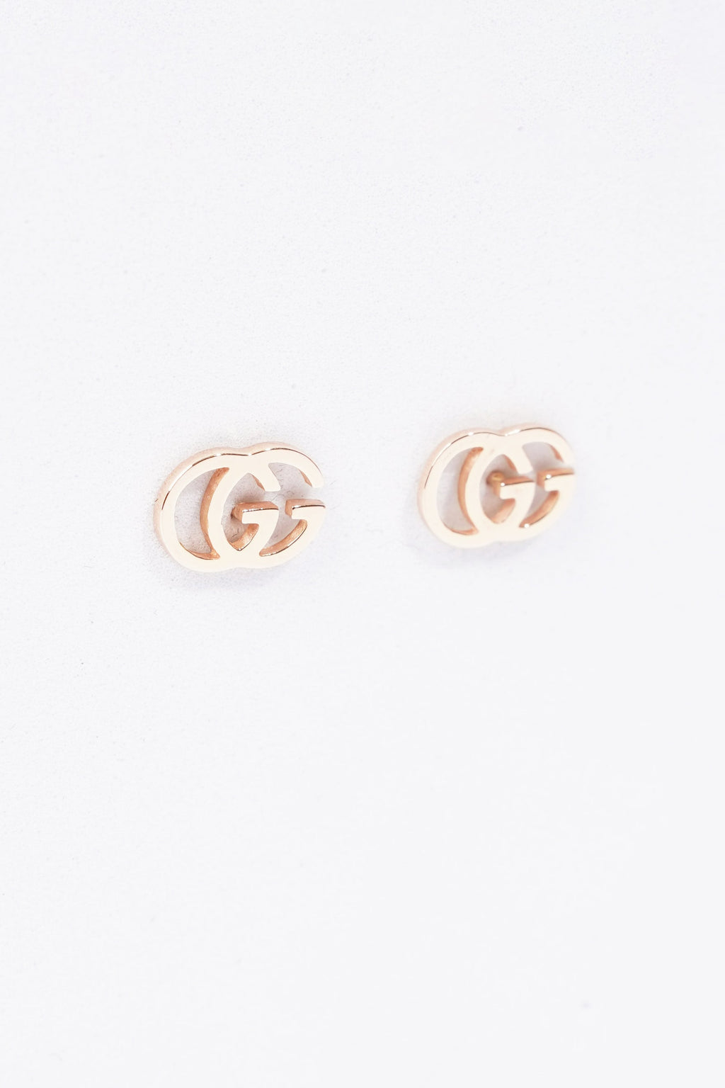 Gucci GG Running Stud Earrings 18K Gold