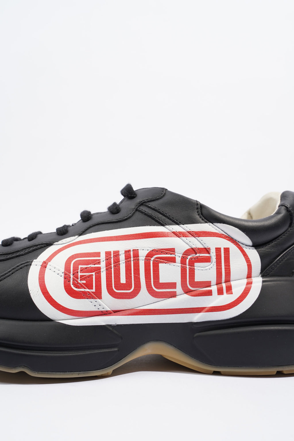Gucci Mens Rhyton SEGA Black / White / Red EU 43 / UK 9