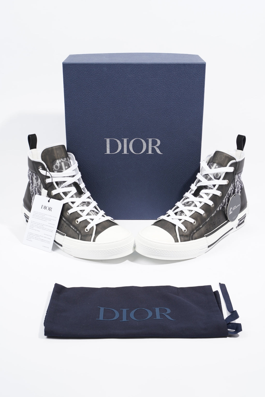 Christian Dior Mens B23 Black / White EU 46 / UK 12