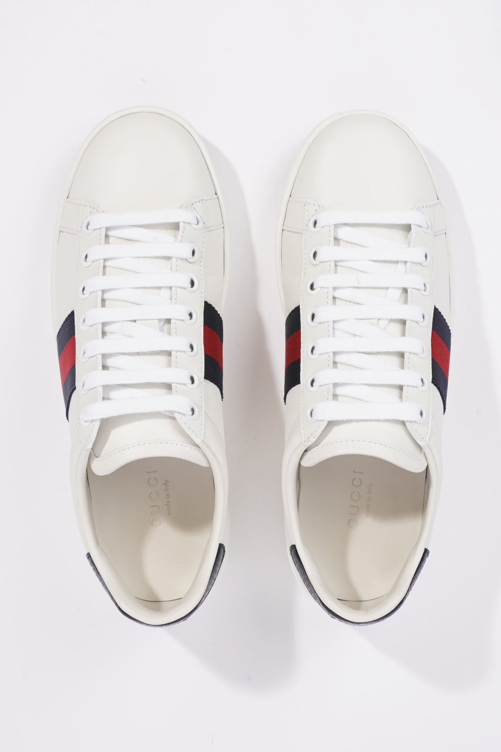 Gucci Womens Ace White / Blue / Red EU 36 / UK 3