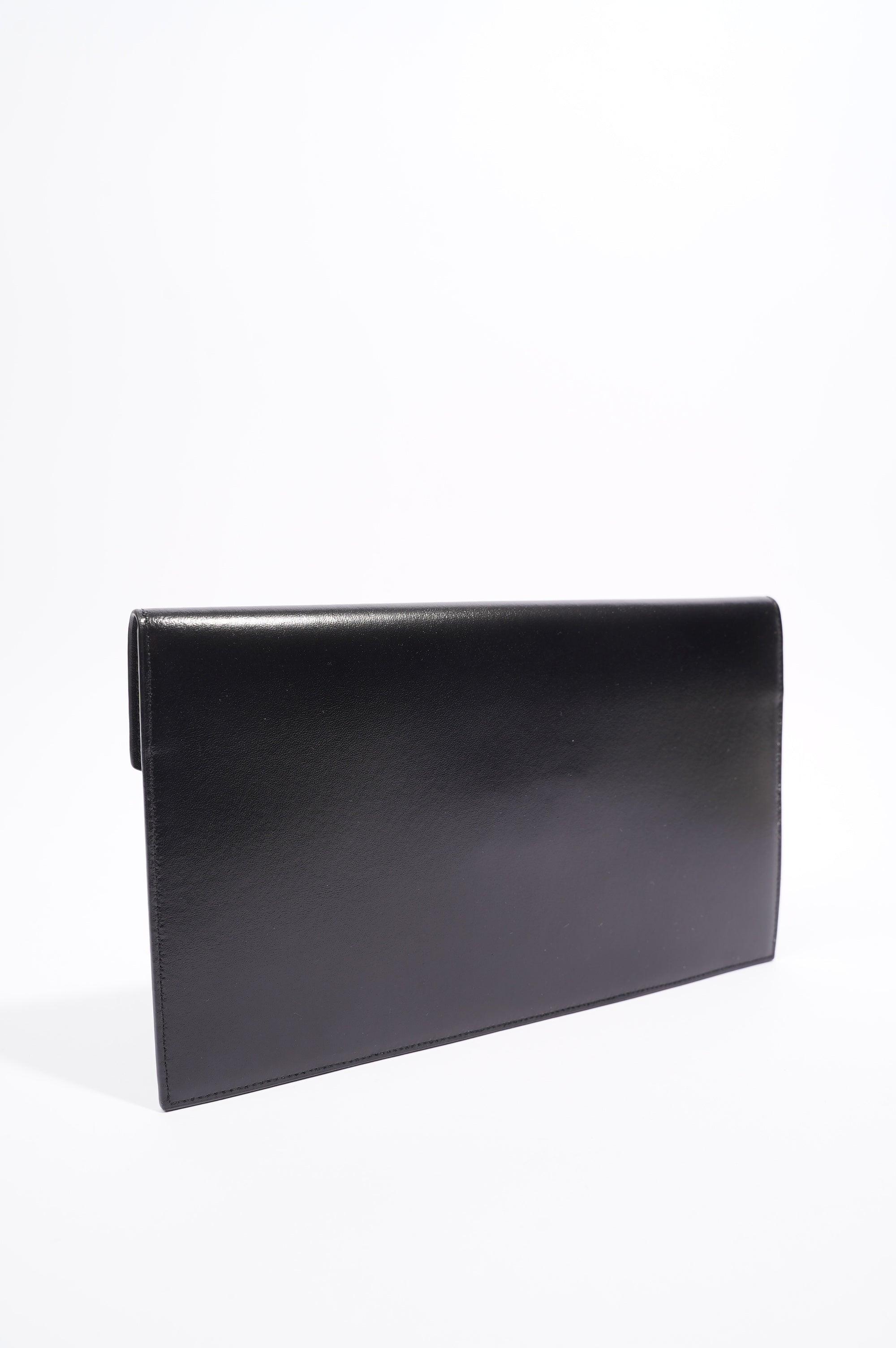 Saint Laurent Uptown Pouch Black Leather