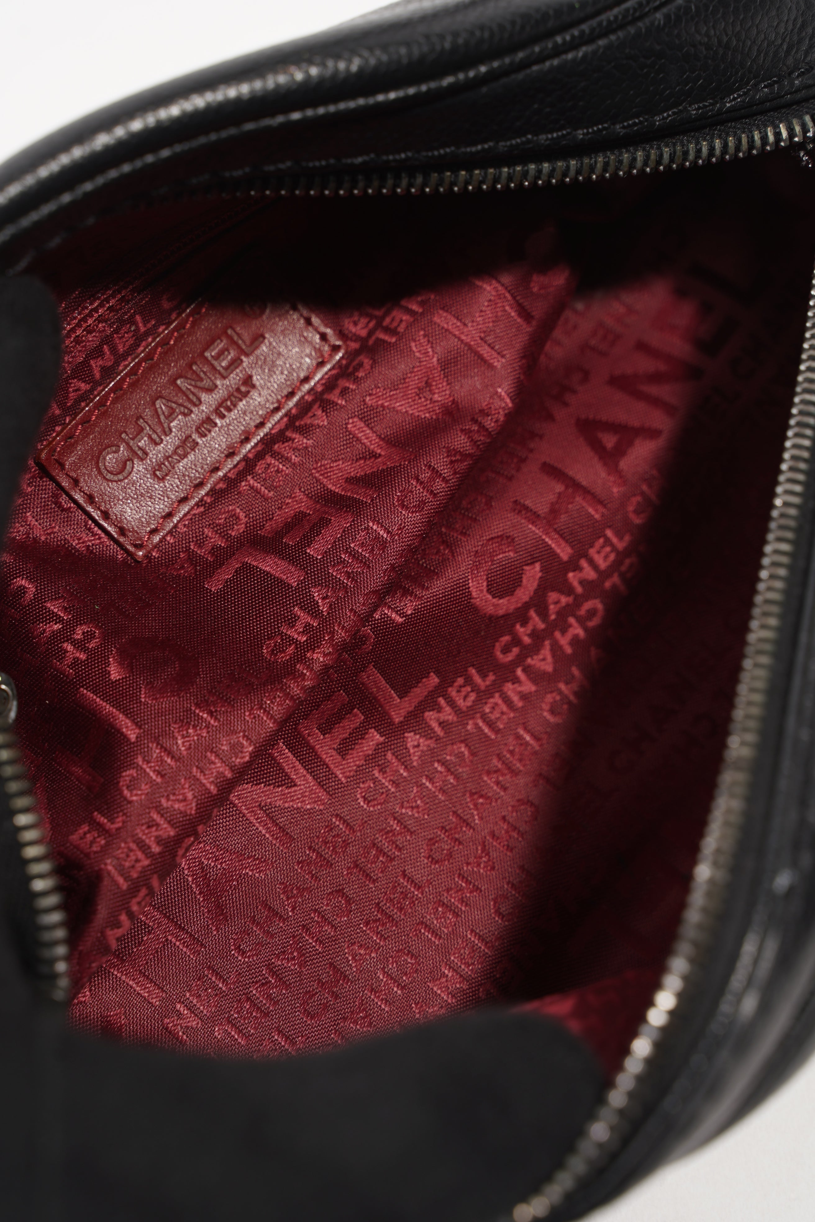 Chanel Womens Vintage Bowling Bag Mini